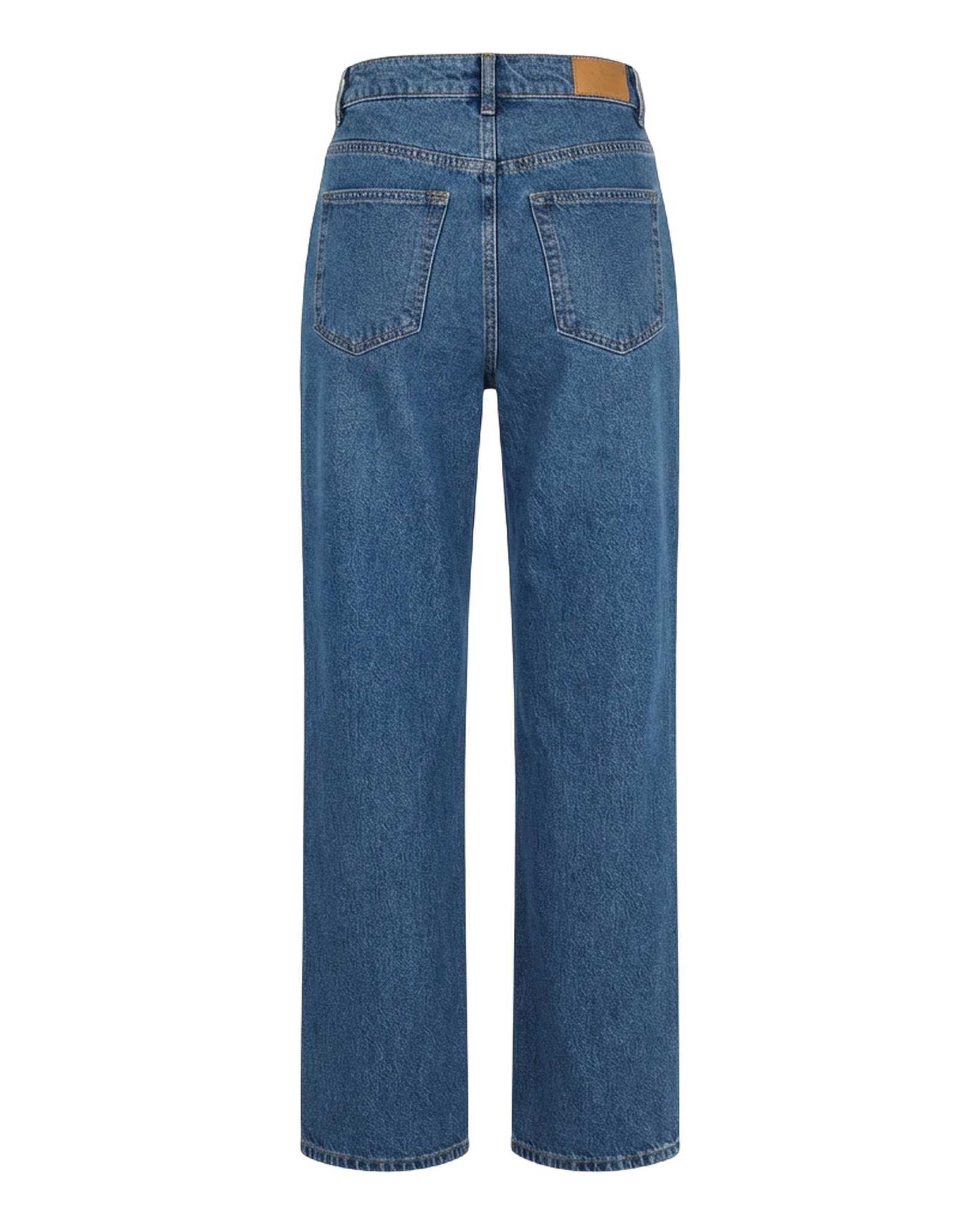 شلوار جین زنانه راسته آبی تیره سرژه Serge کد 221177