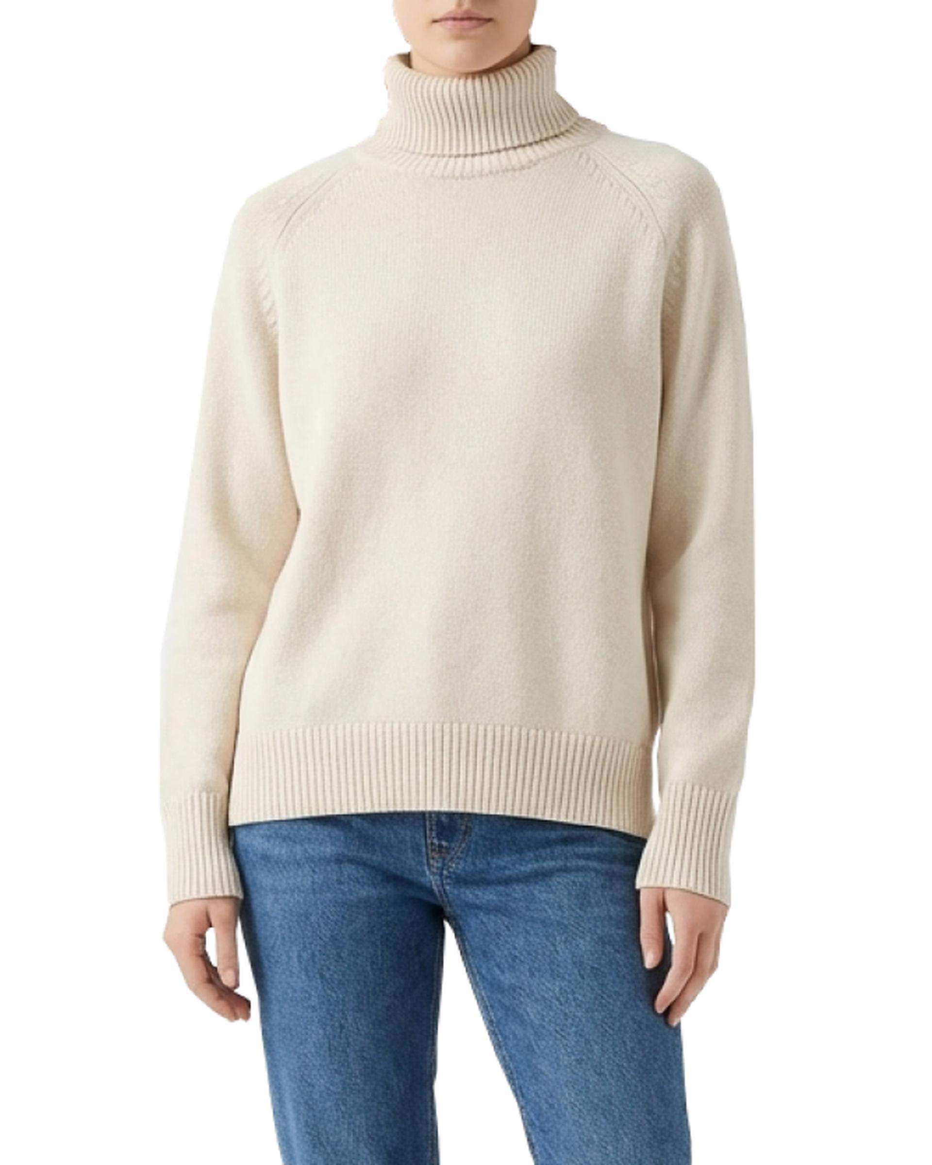 بلوز زنانه بافت کرم روشن سرژه Serge کد 225178