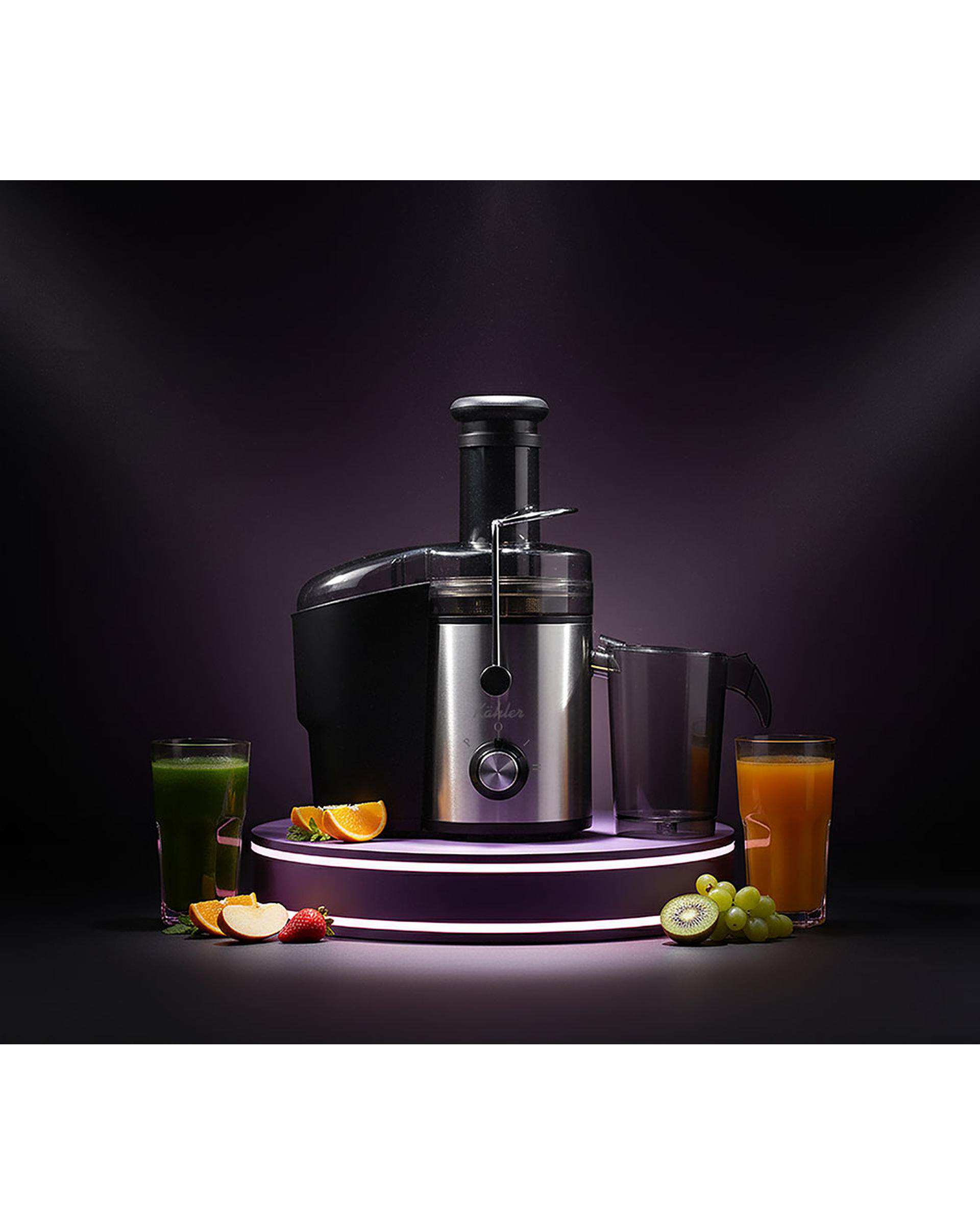 آبمیوه گیری تک کاره مشکی کاخلر Kahler مدل KH-1182-SB