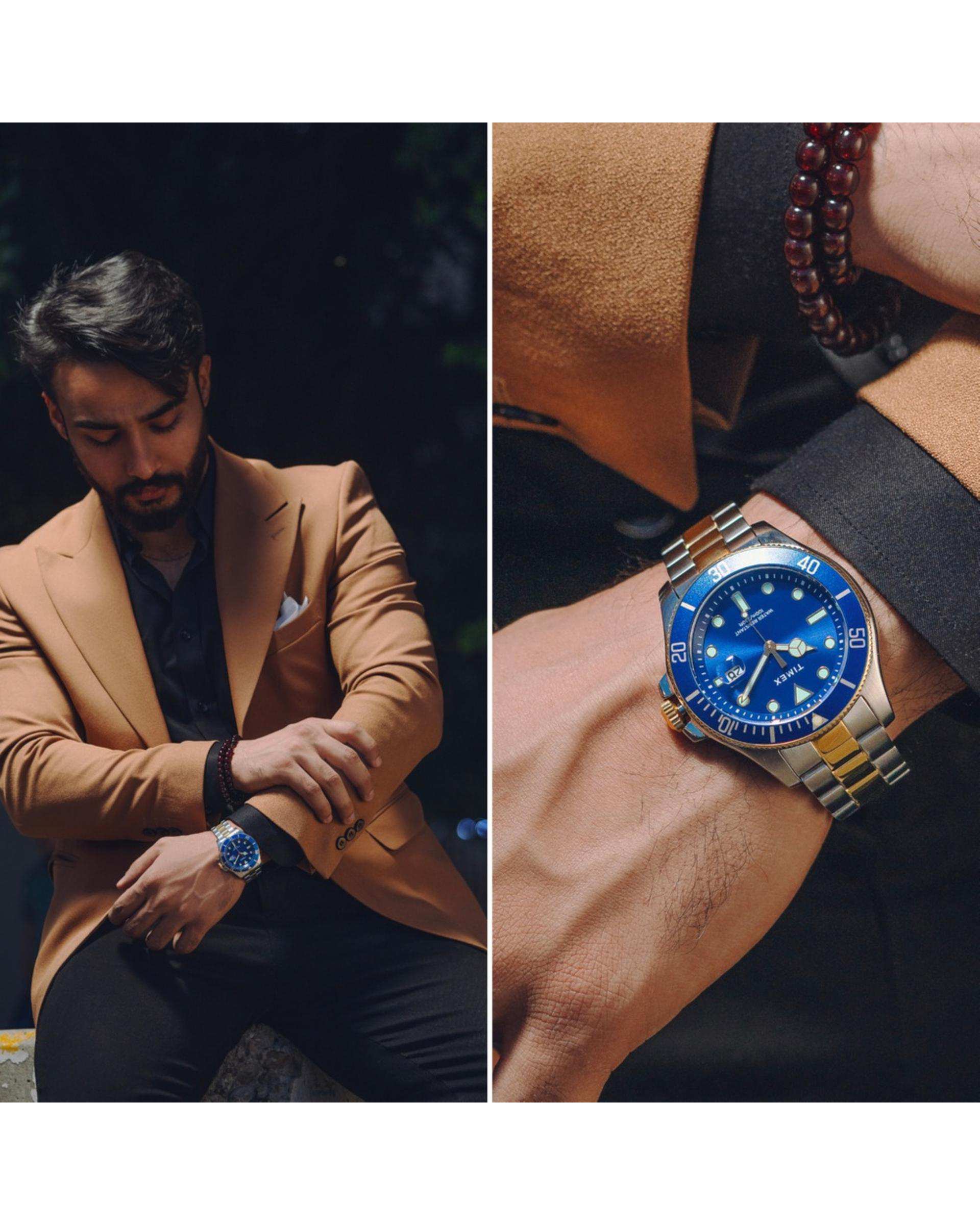 ساعت مچی عقربه ای مردانه تایمکس Timex کد TW2U71800