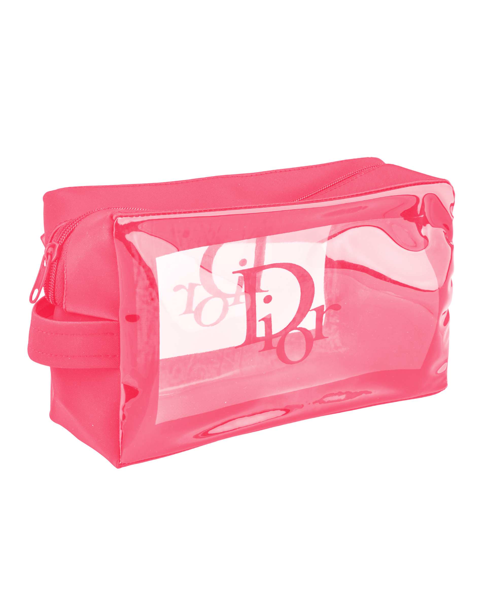 کیف لوازم آرایش صورتی