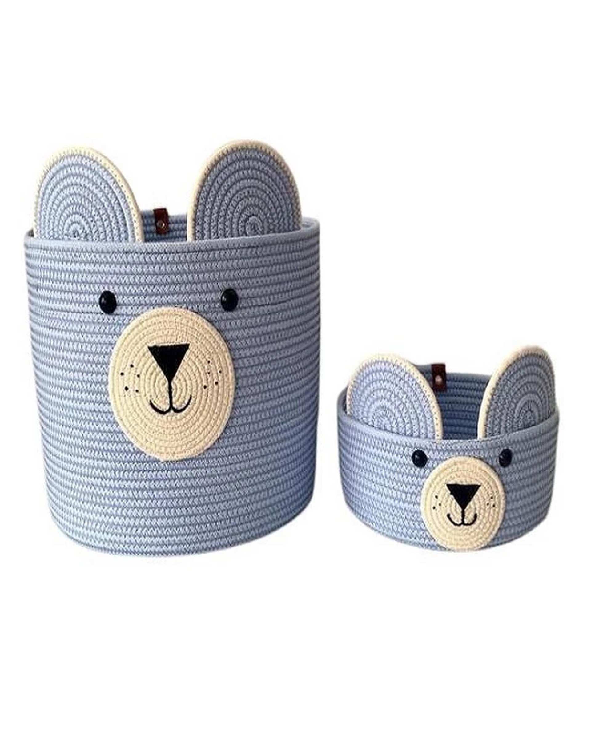 سبد وسایل کودک مدل تدی بسته 2 عددی