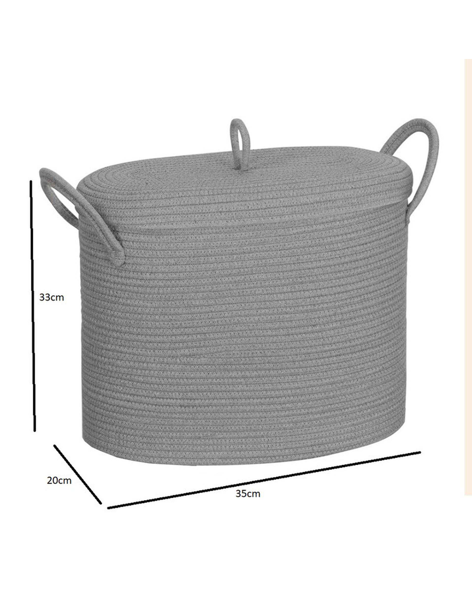 سبد نگهدارنده دستمال کاغذی طوسی روشن مدل D9