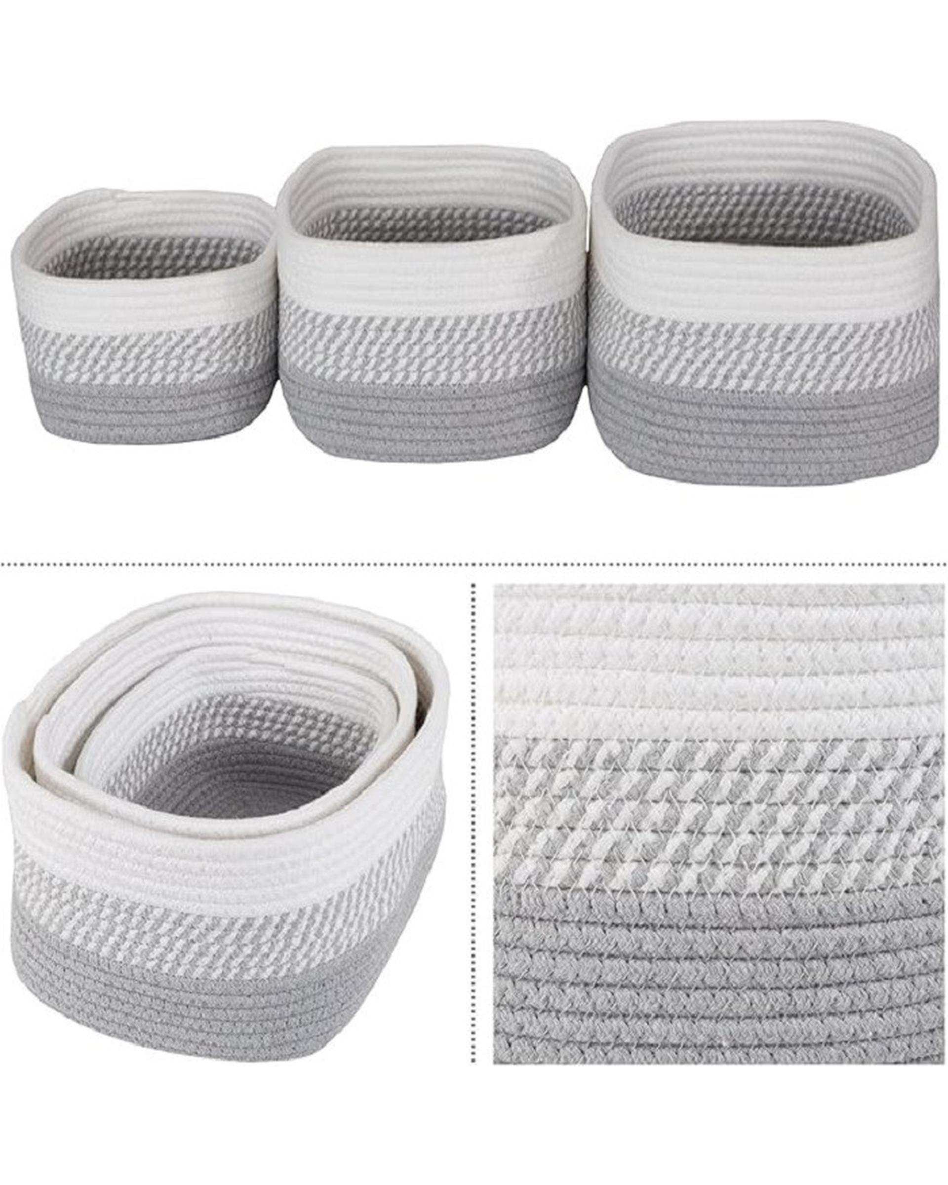 سبد کپو بافی مدل kl مجموعه 3 عددی