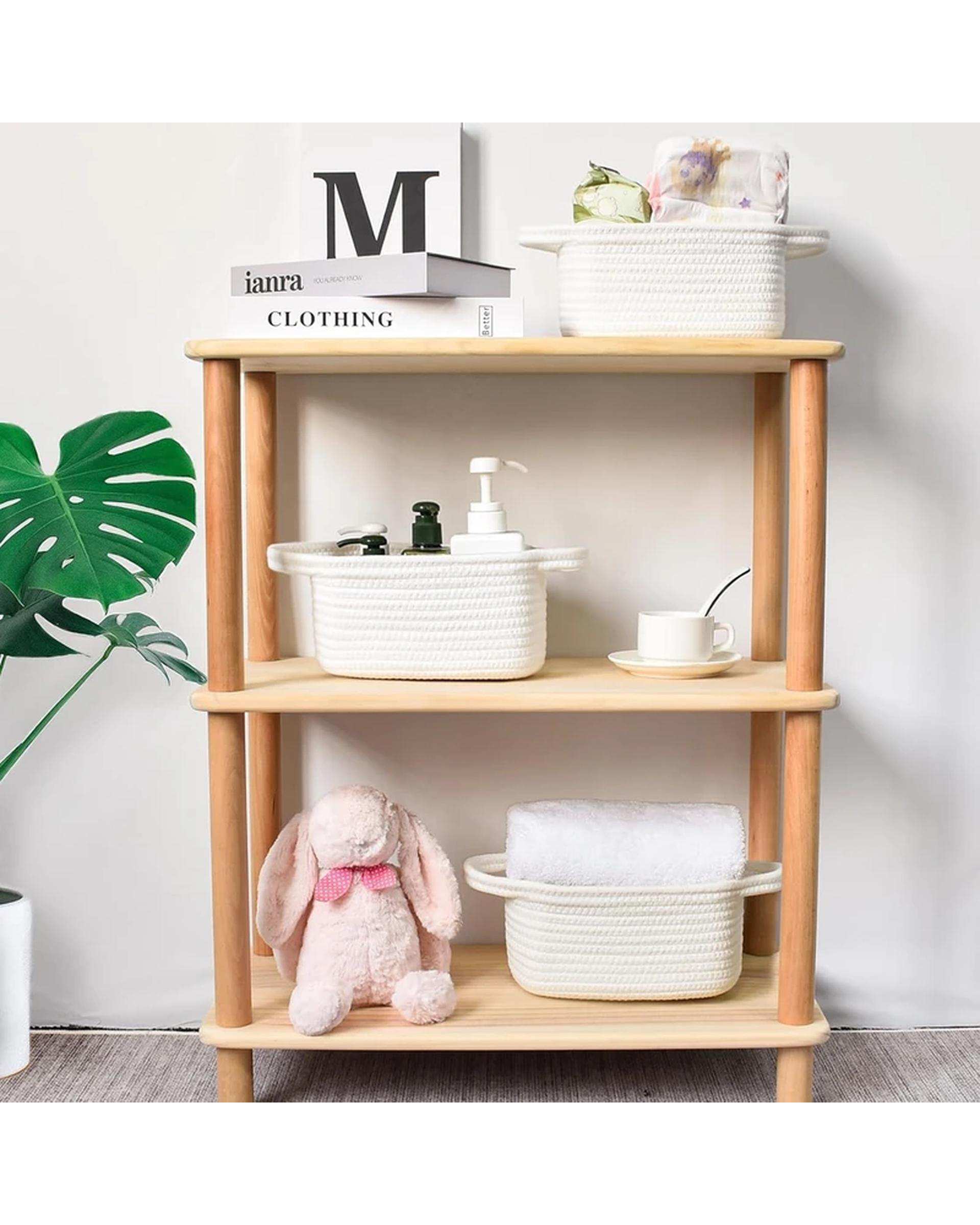 سبد کپو بافی طوسی روشن مدل fg