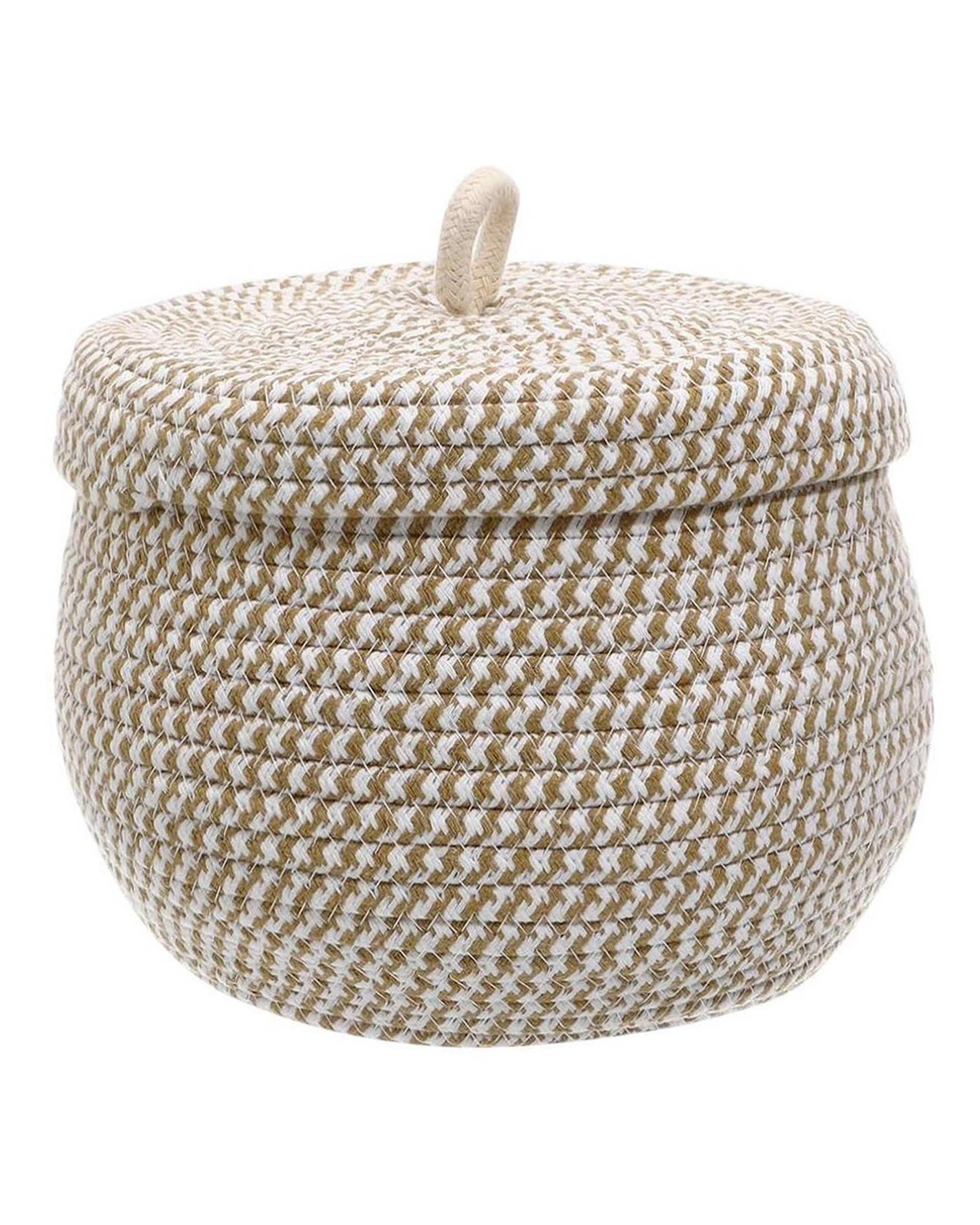 سبد کپو بافی مدل زبرا