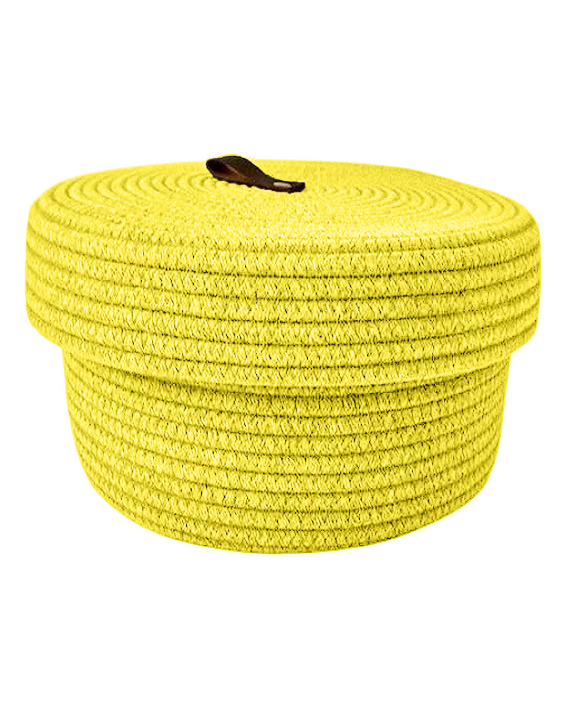 سبد نظم دهنده درب دار زرد