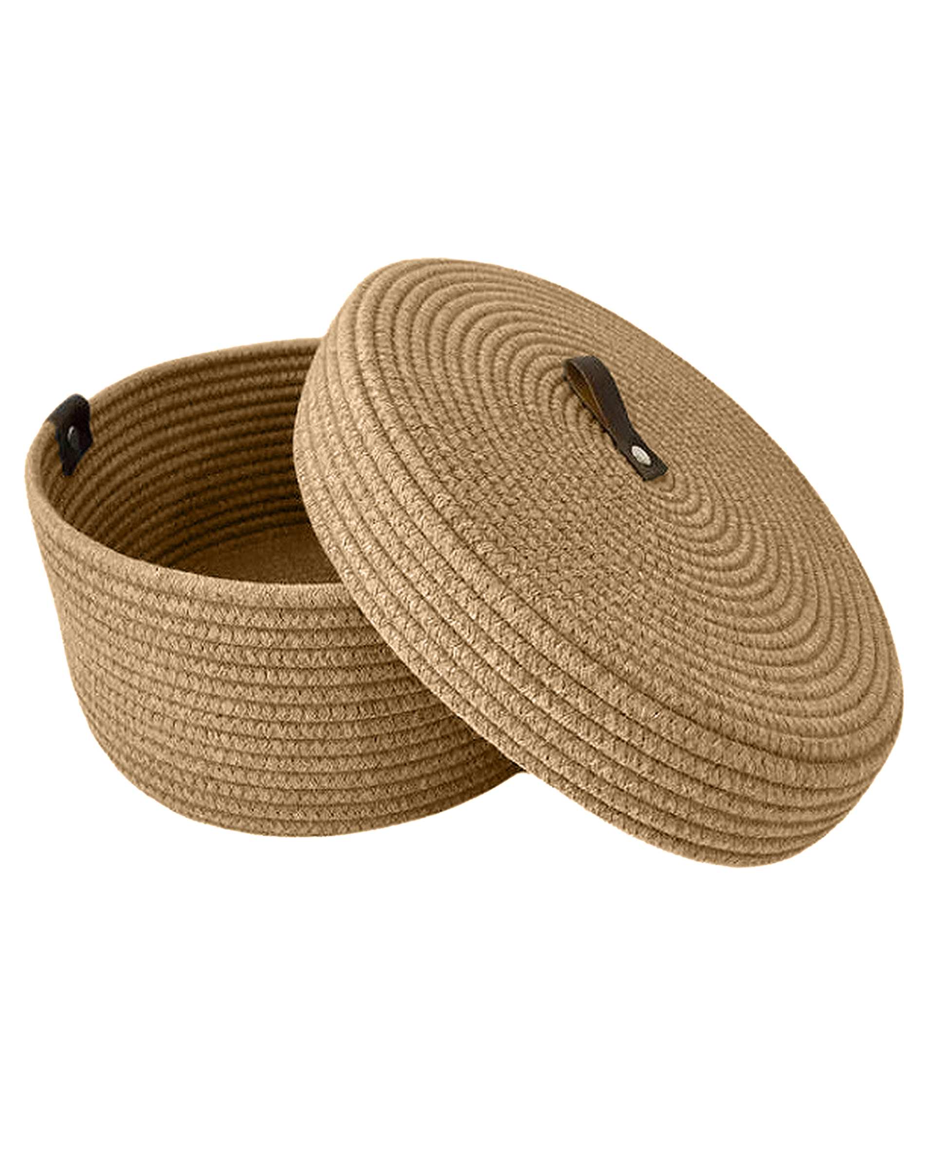 سبد نظم دهنده درب دار کرم تیره