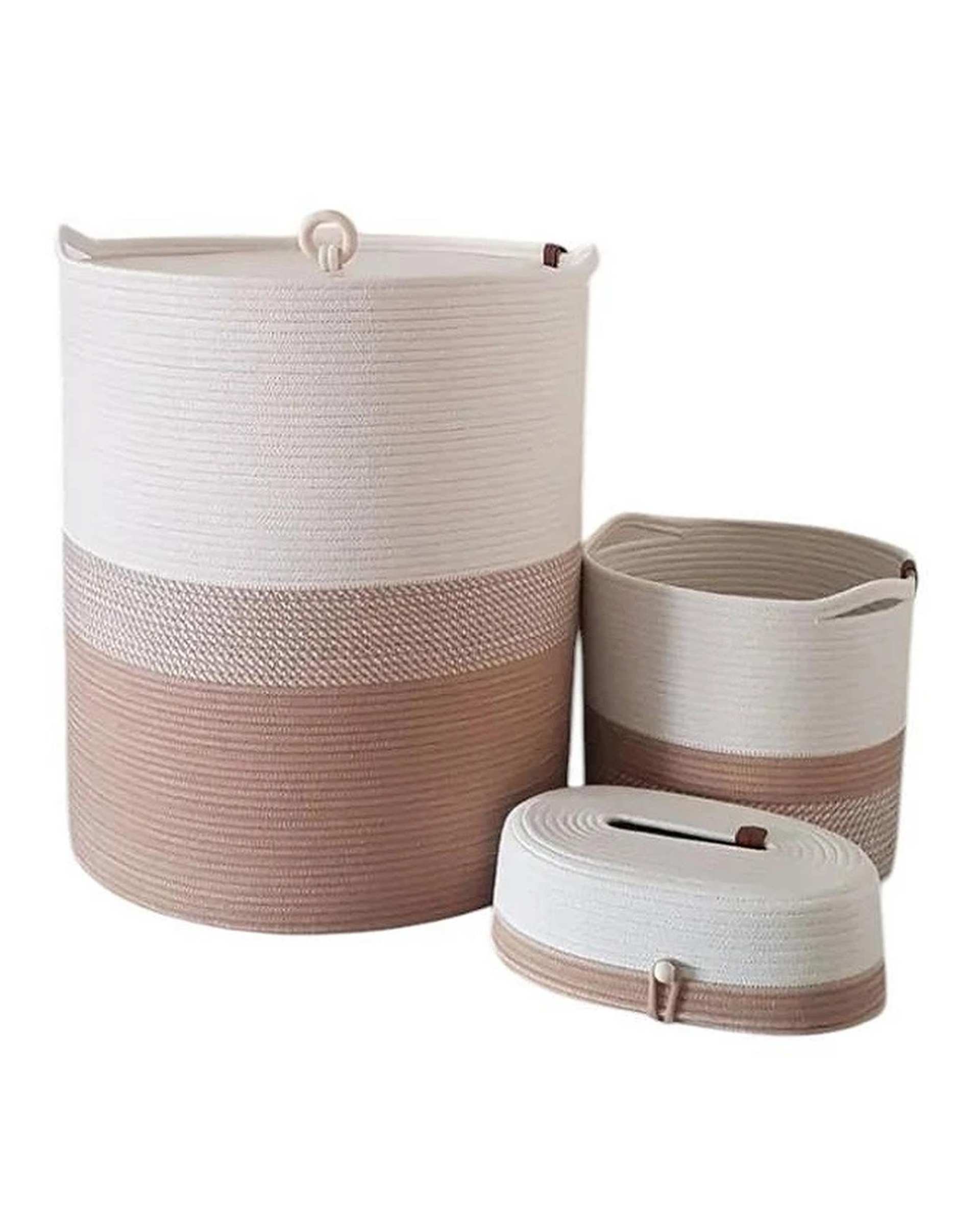 سبد لباس مدل ms1 مجموعه 3 عددی