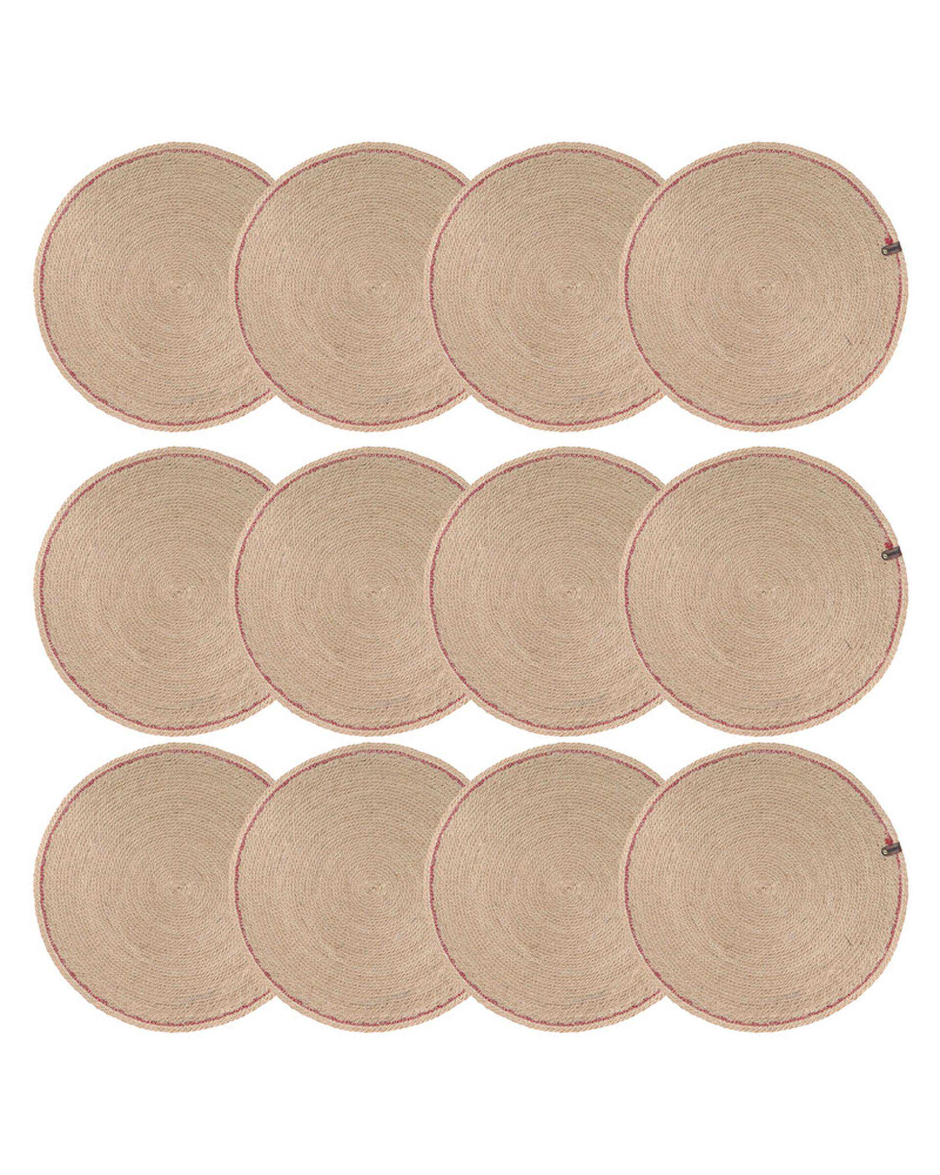 زیر بشقابی و زیر قابلمه ای کنفی مدل 800 بسته 12 عددی