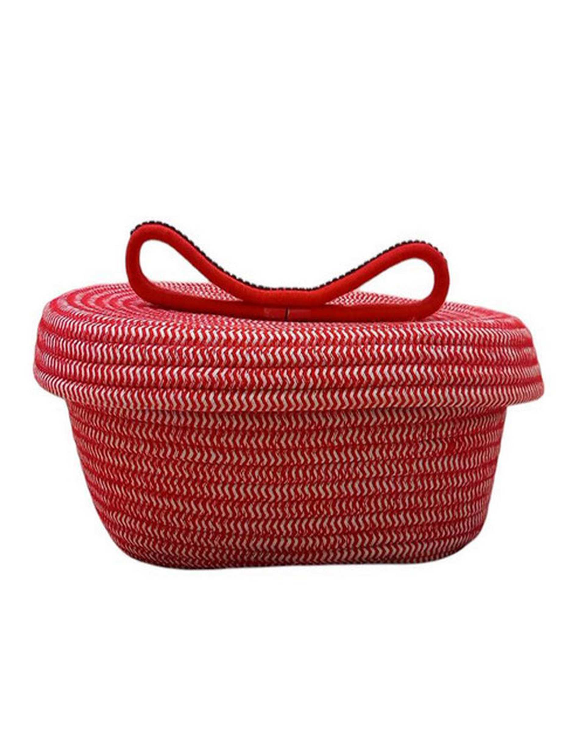 سبد نظم دهنده درب دار مدل بیضی