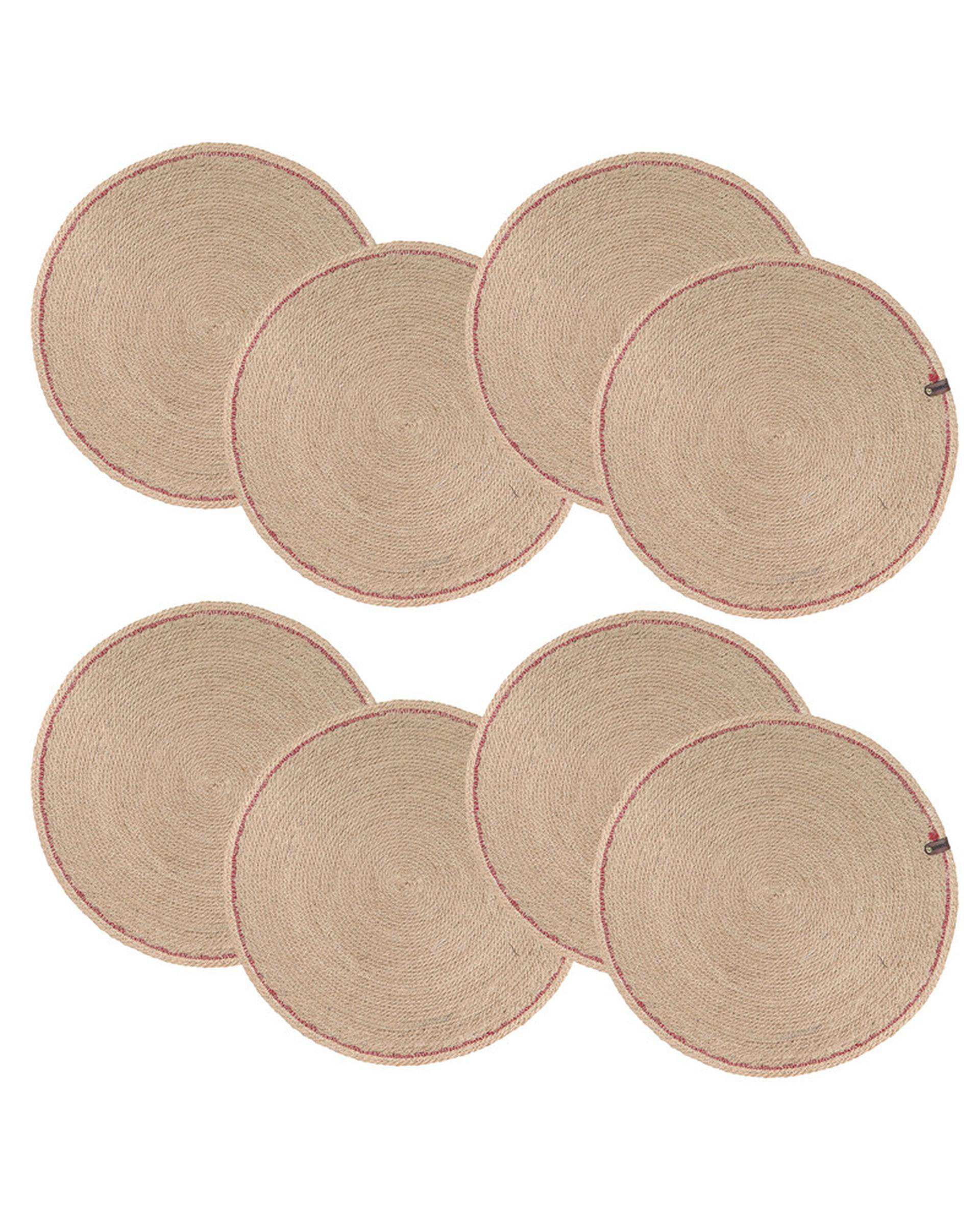 زیر بشقابی و زیر قابلمه ای کنفی مدل 800 بسته 8 عددی