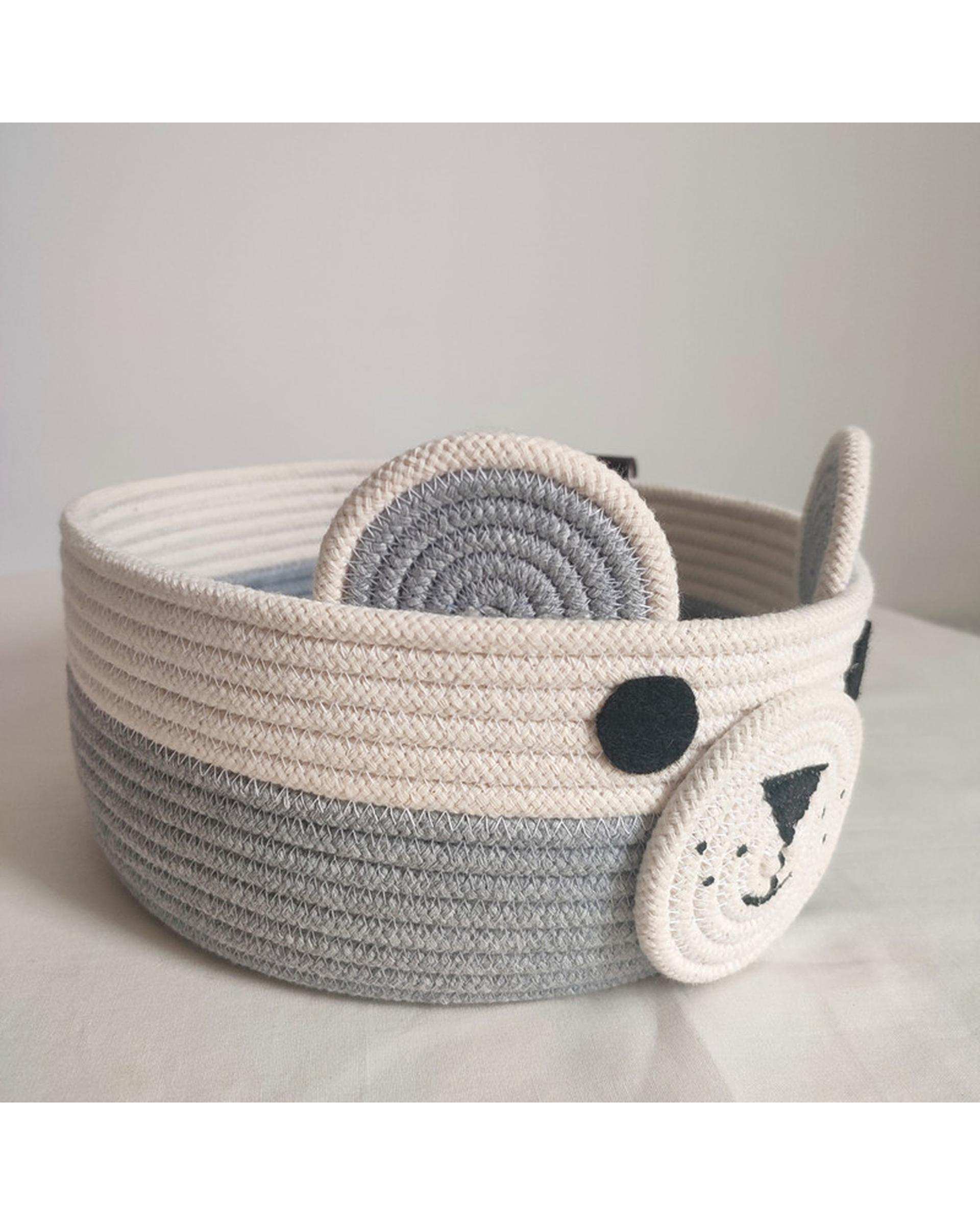 سبد اسباب بازی مدل خرسی 01