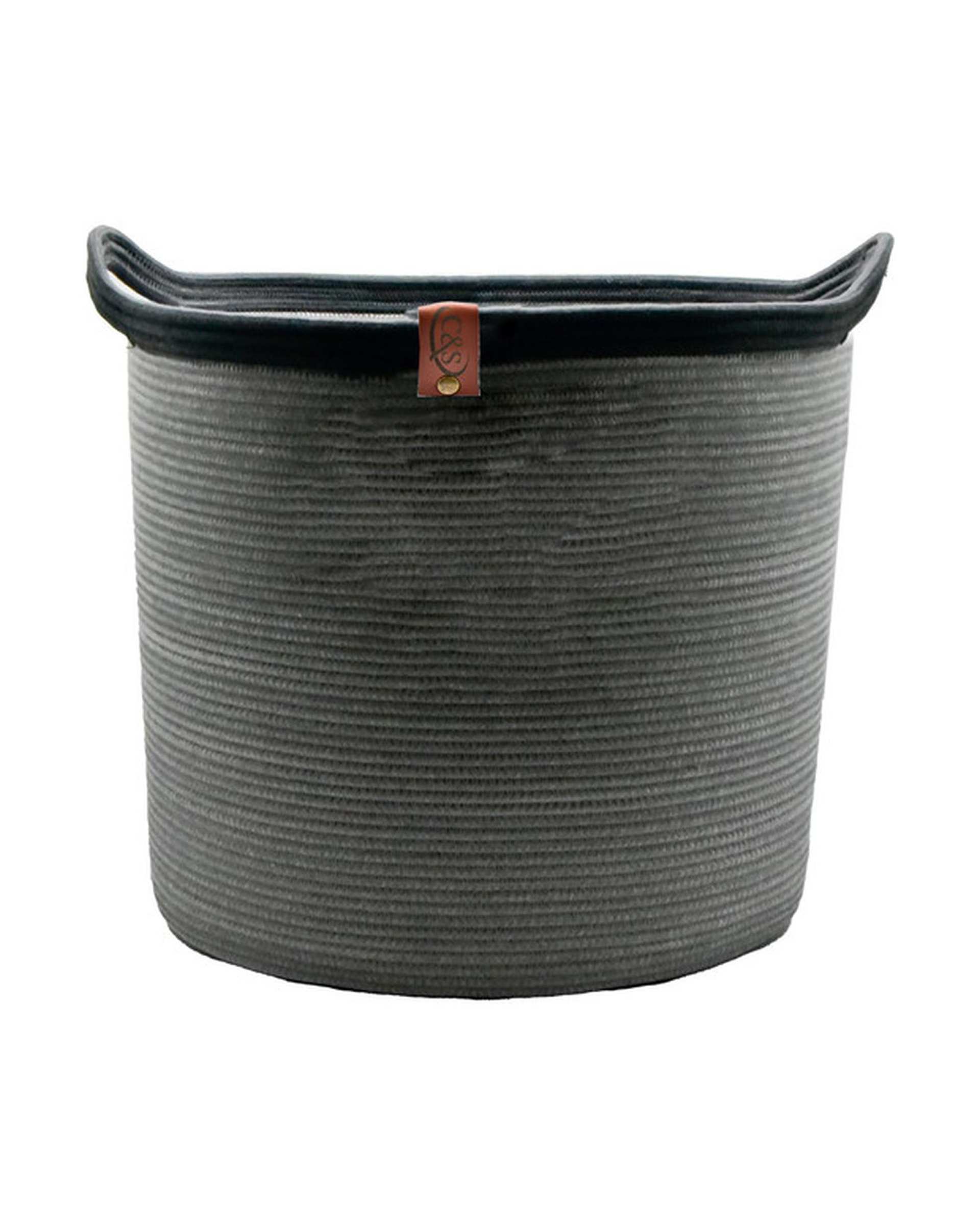 سبد لباس طوسی مشکی سی اند اس مدل T کد 6714