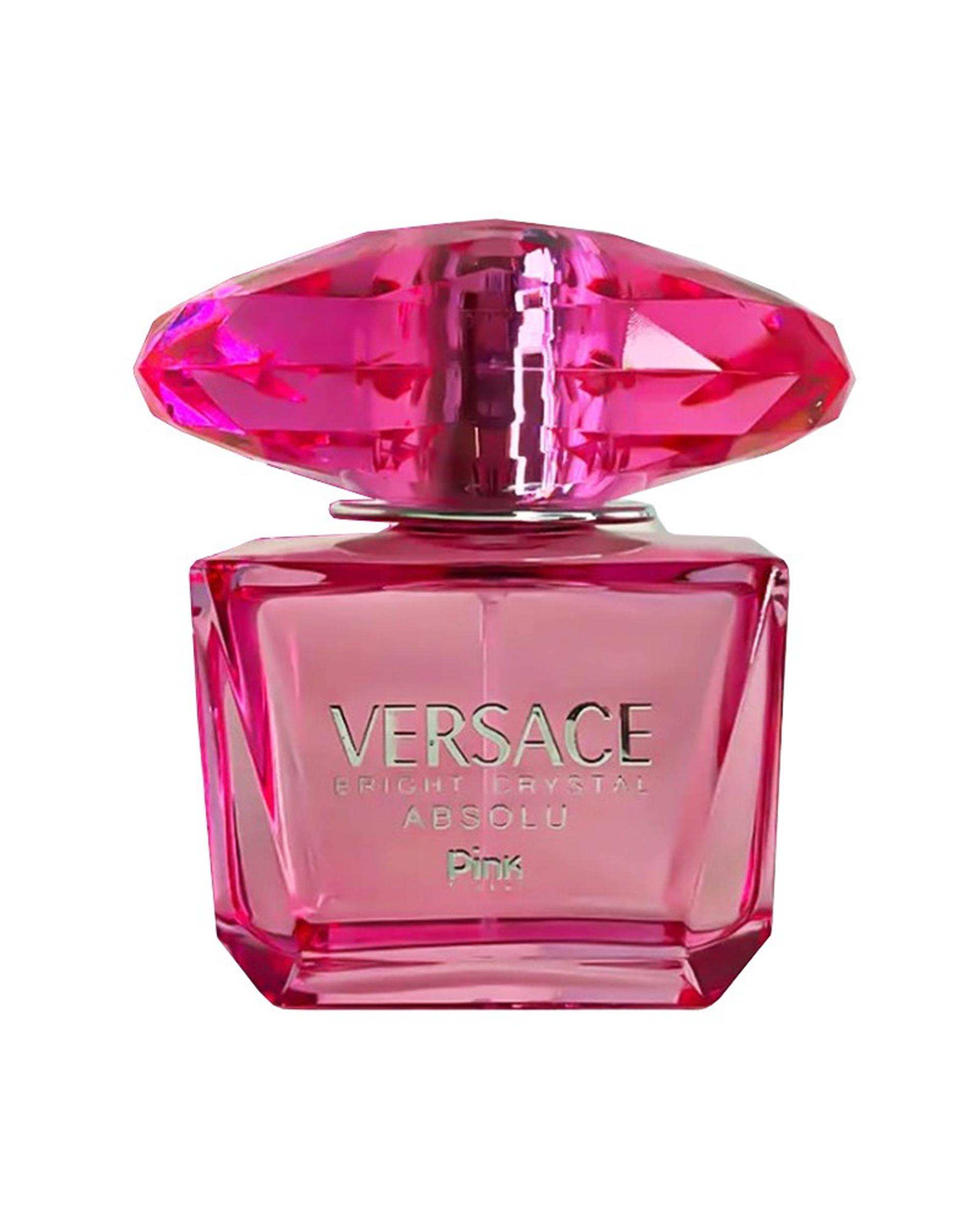 عطر زنانه پینک ویژوال Pink Visual مدل ورساچه برایت کریستال آبسولو Versace Bright Crystal Absolu حجم 100ml