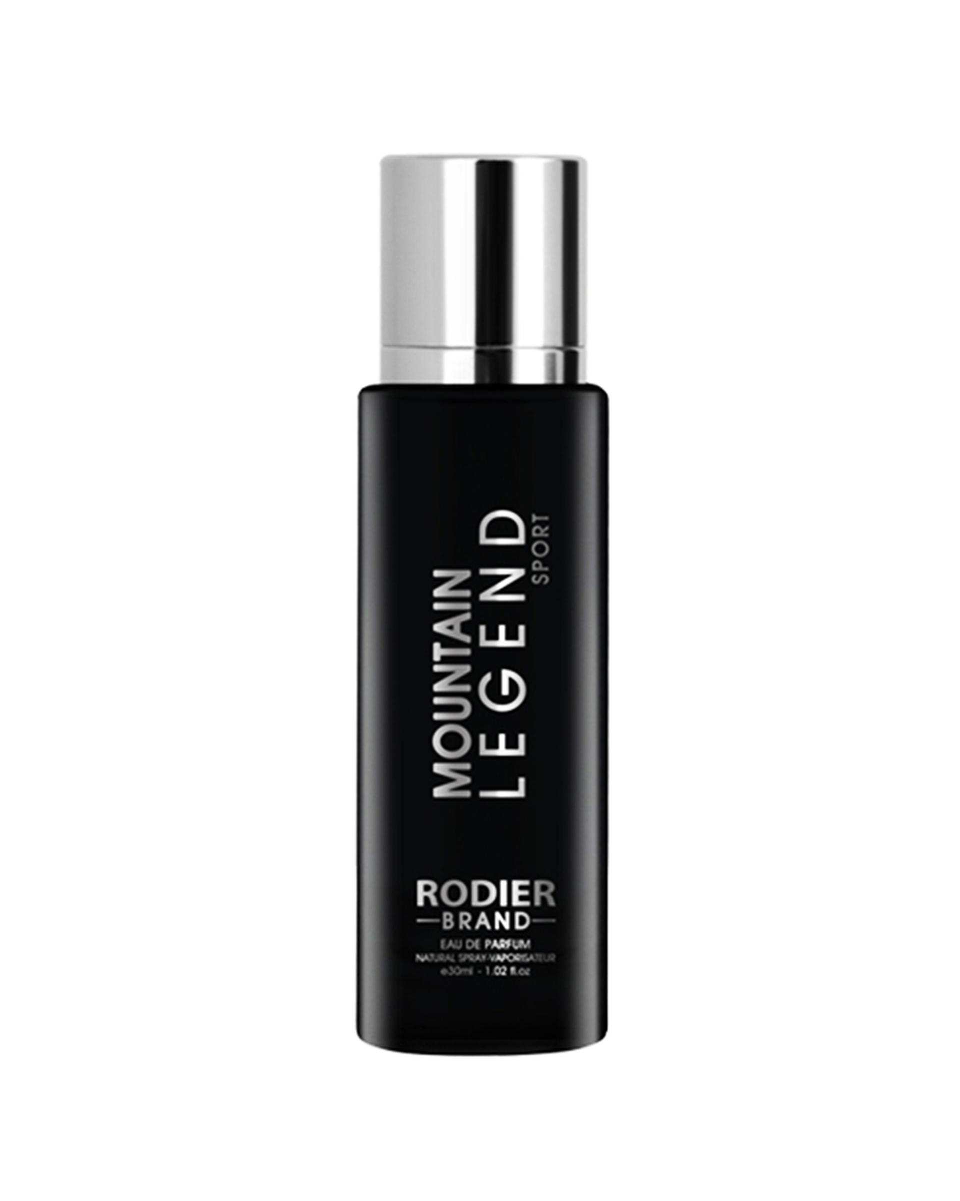 عطر جیبی مردانه رودیر Rodier مدل مون بلان لجند Mountain Legend حجم 30ml