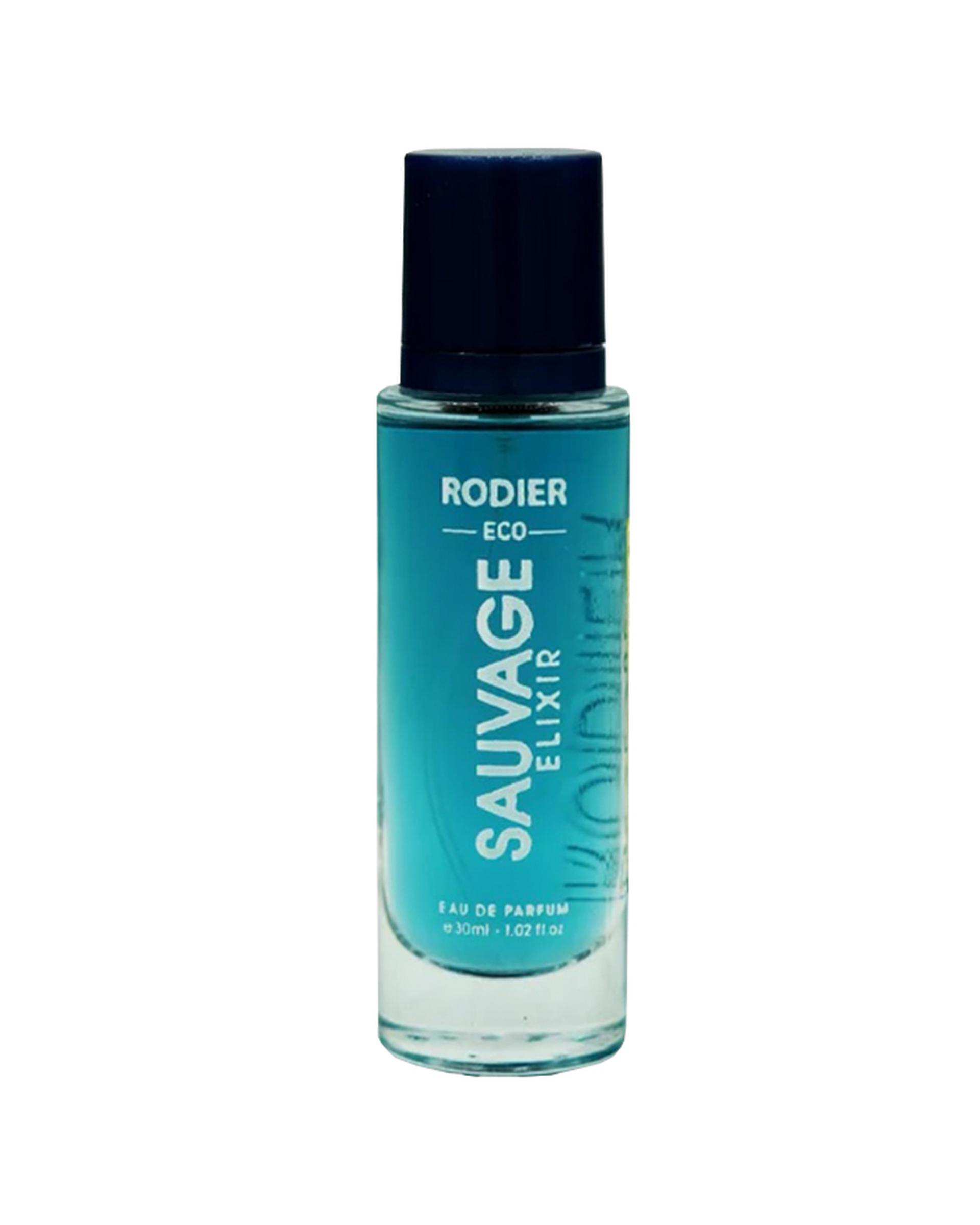 عطر جیبی مردانه رودیر اکو Rodier مدل ساواج الکسیر Sauvage Elixir حجم 30ml