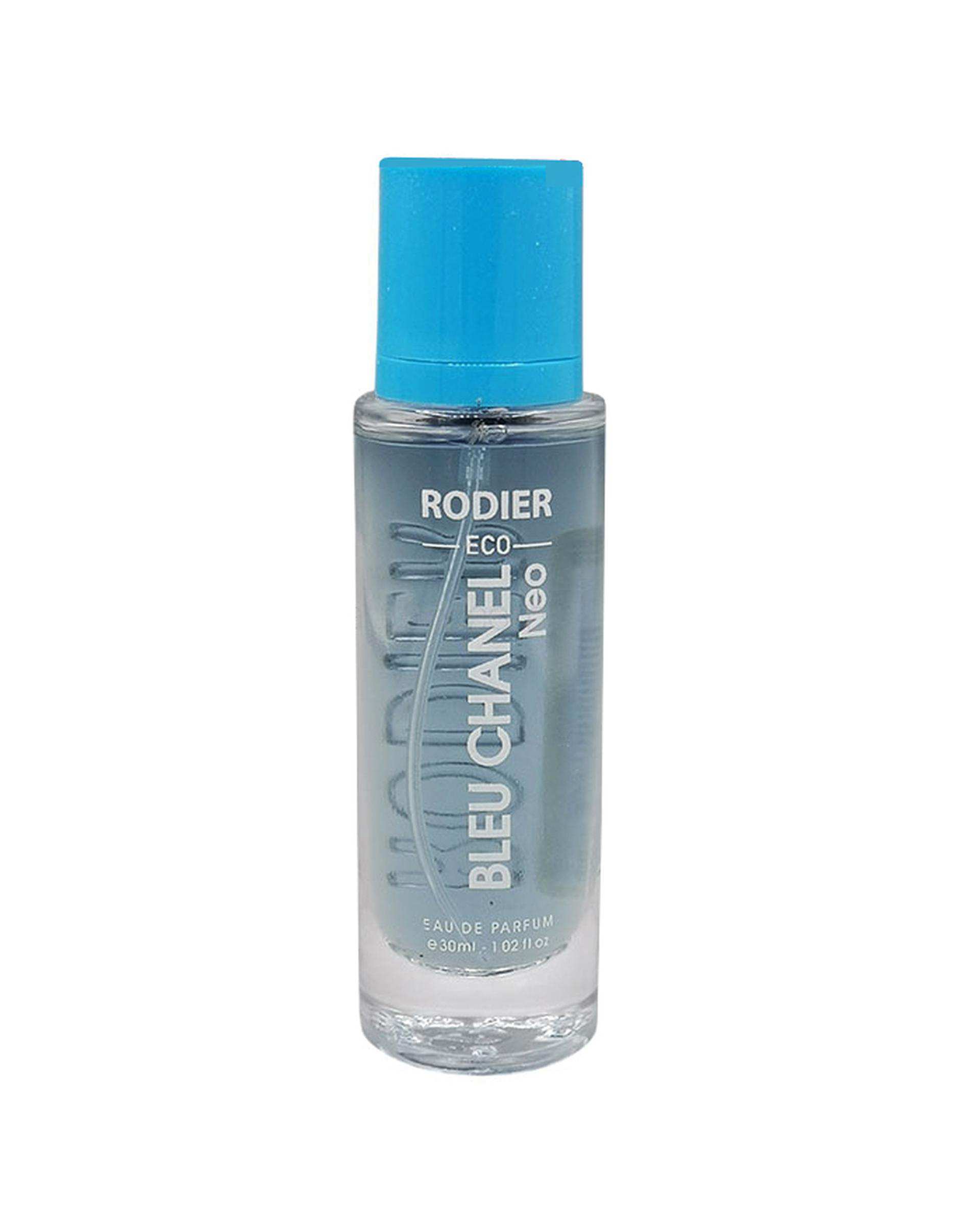 عطر جیبی مردانه رودیر اکو Rodier مدل بلو شنل Bleu De Chanel حجم 30ml