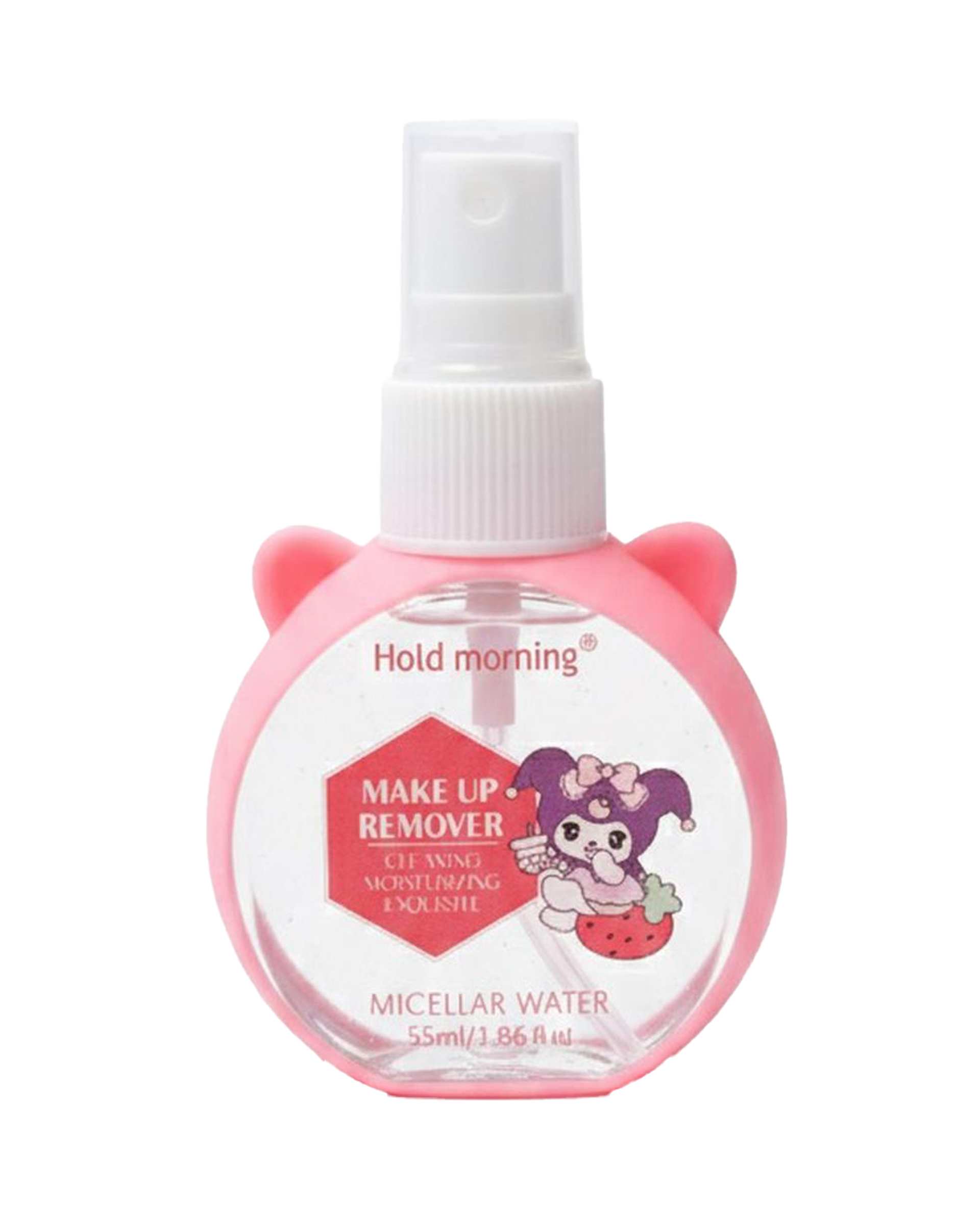 اسپری آرایش پاک کن میسلار واتر Hold Morning مدل کرومی حجم 55 میلی لیتر