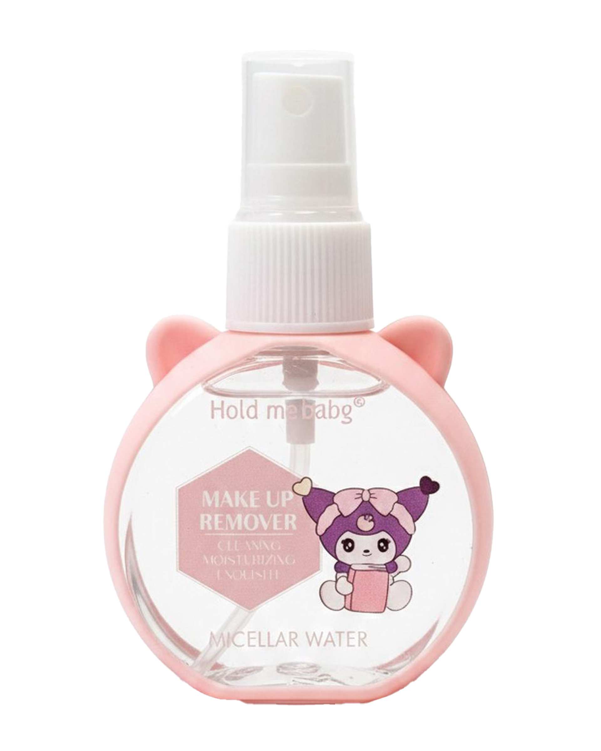 اسپری آرایش پاک کن میسلار واتر Hold Morning مدل کرومی حجم 55 میلی لیتر