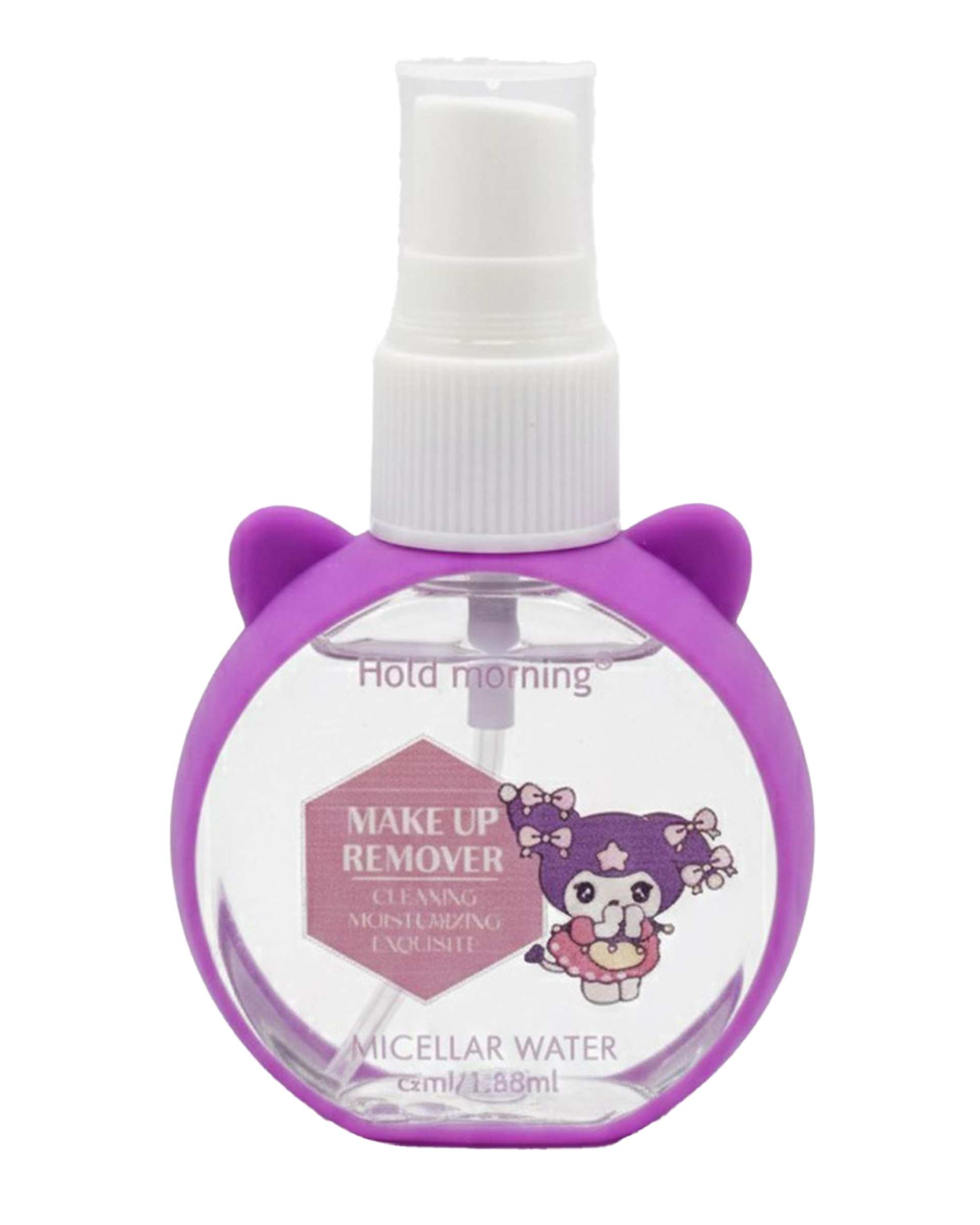 اسپری آرایش پاک کن میسلار واتر Hold Morning مدل کرومی حجم 55 میلی لیتر