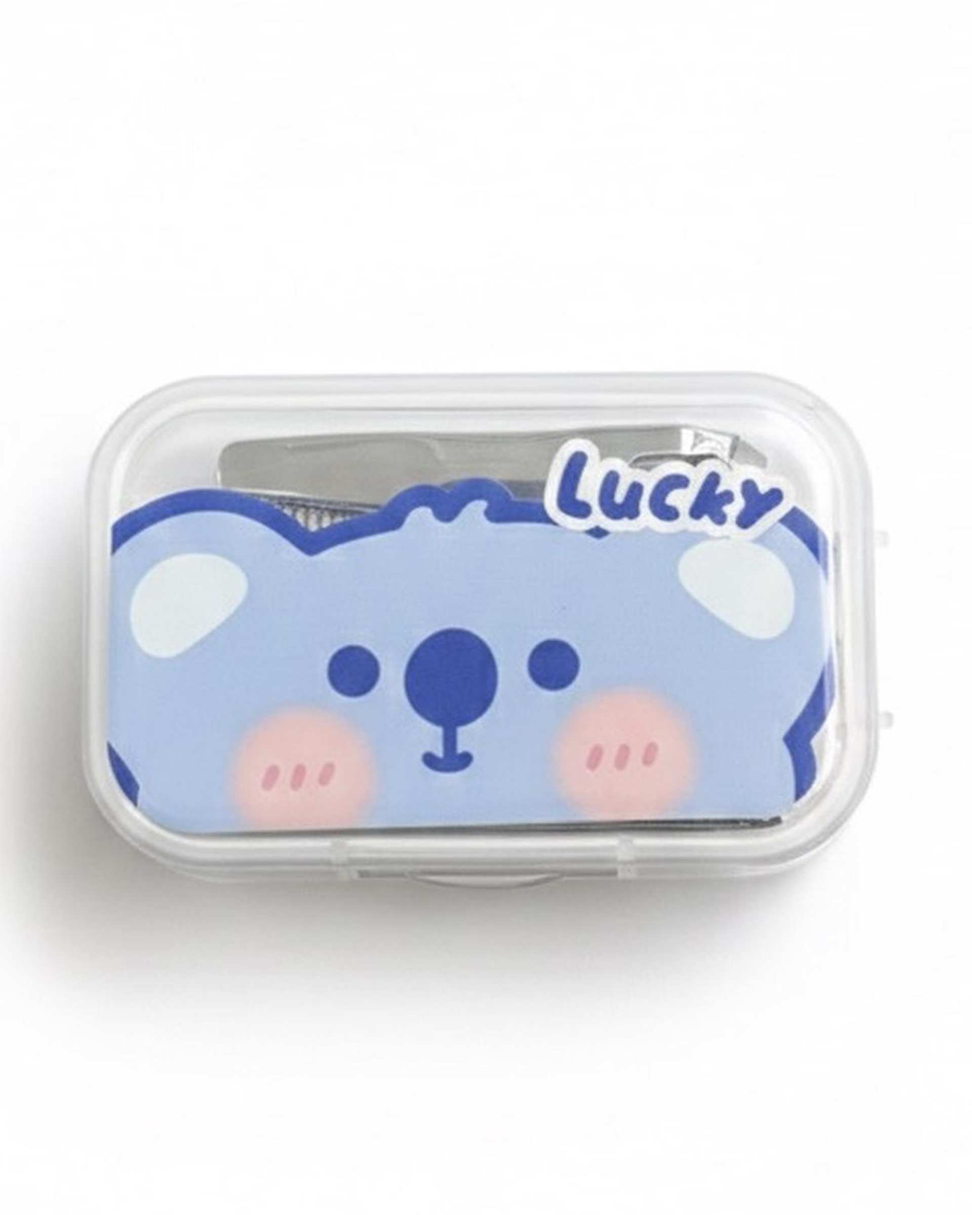 ست ناخن گیر استیل ضد زنگ 2 عددی طرح فانتزی