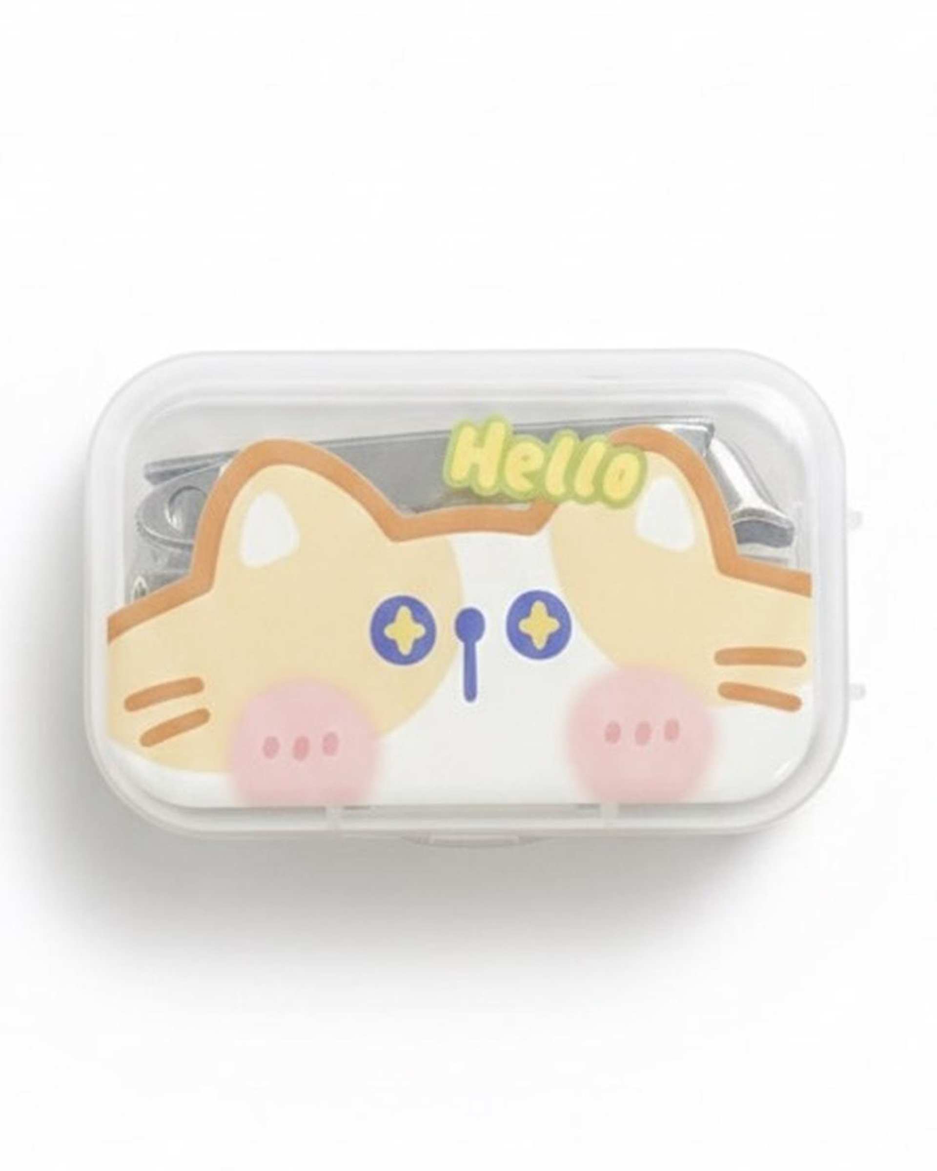 ست ناخن گیر استیل ضد زنگ 2 عددی طرح فانتزی