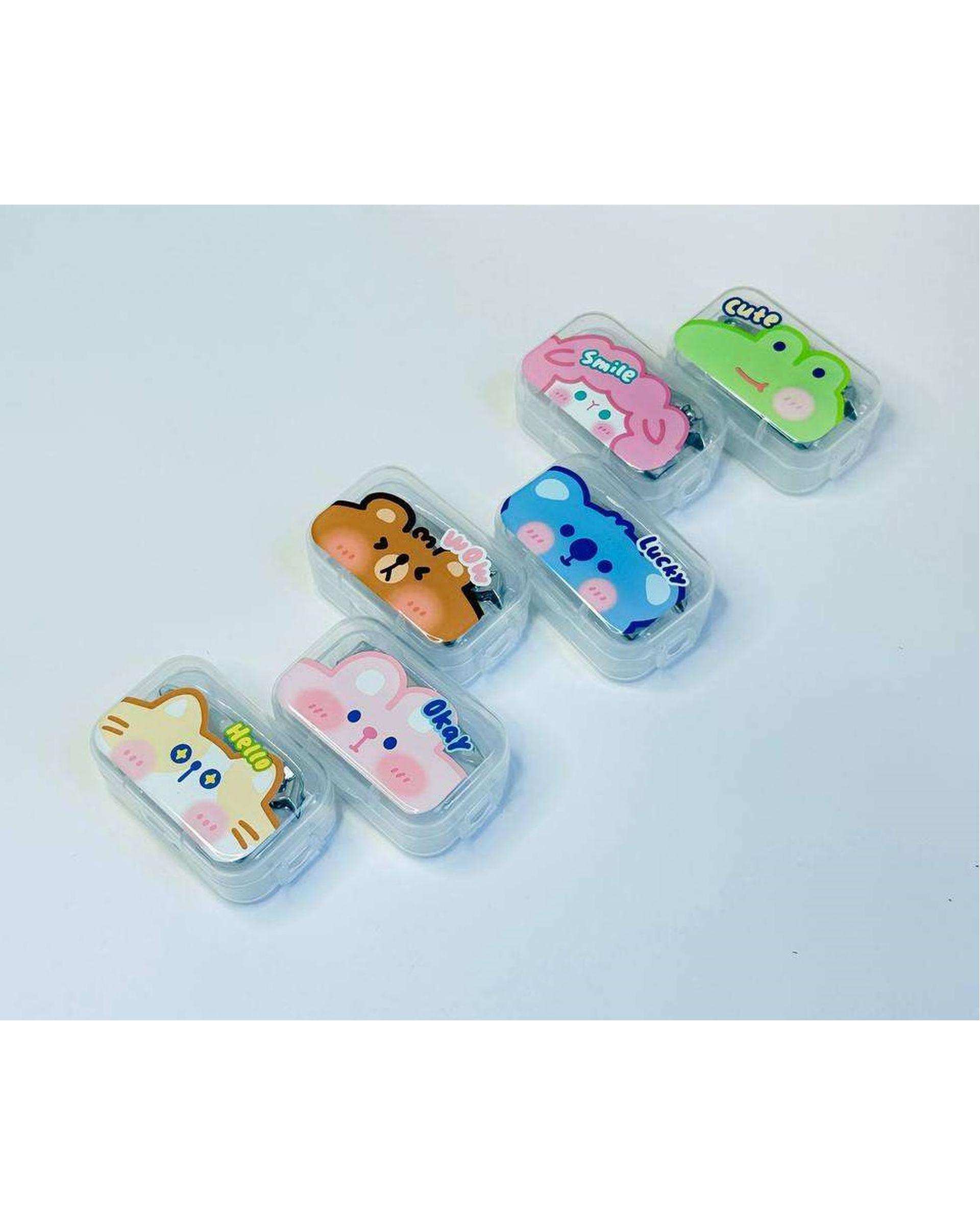 ست ناخن گیر استیل ضد زنگ 2 عددی طرح فانتزی