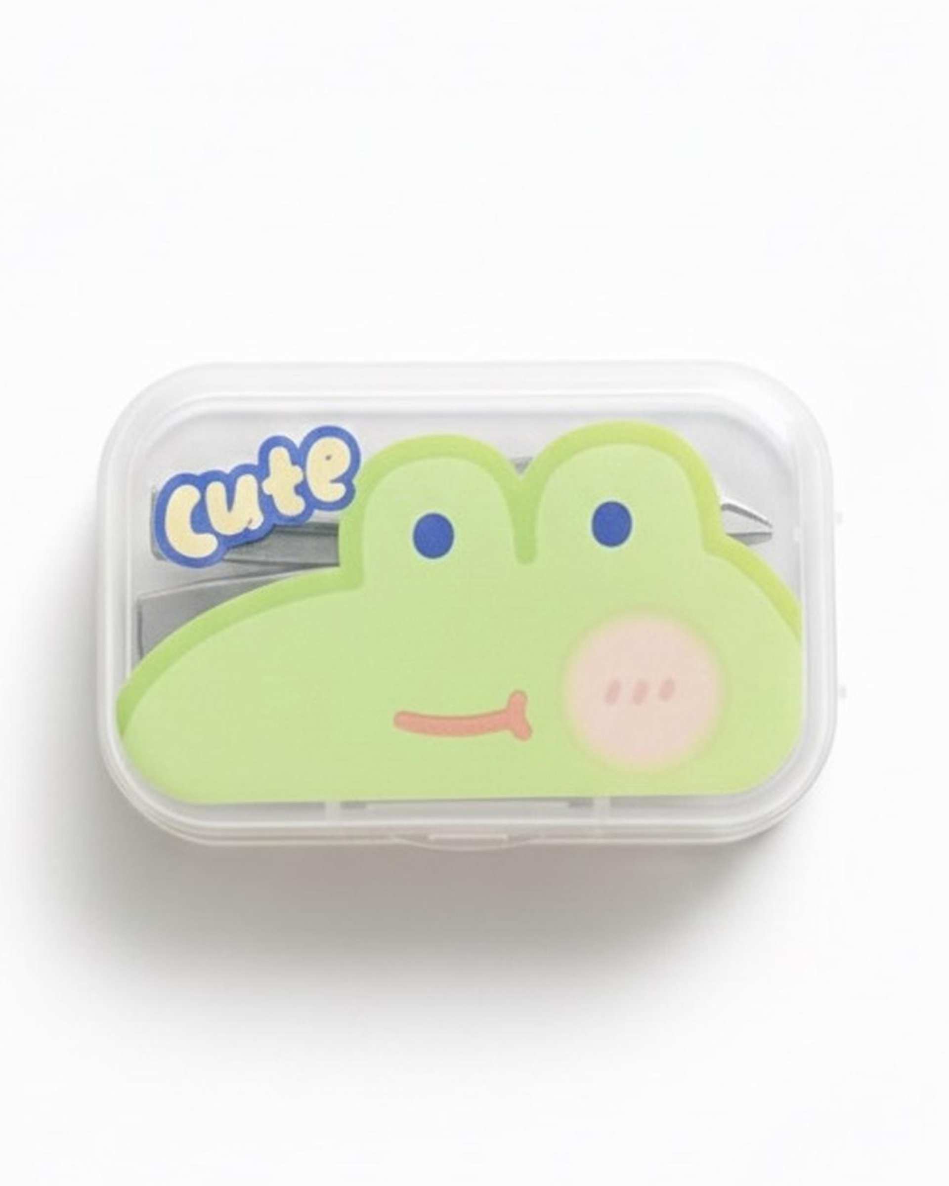 ست ناخن گیر استیل ضد زنگ 2 عددی طرح فانتزی