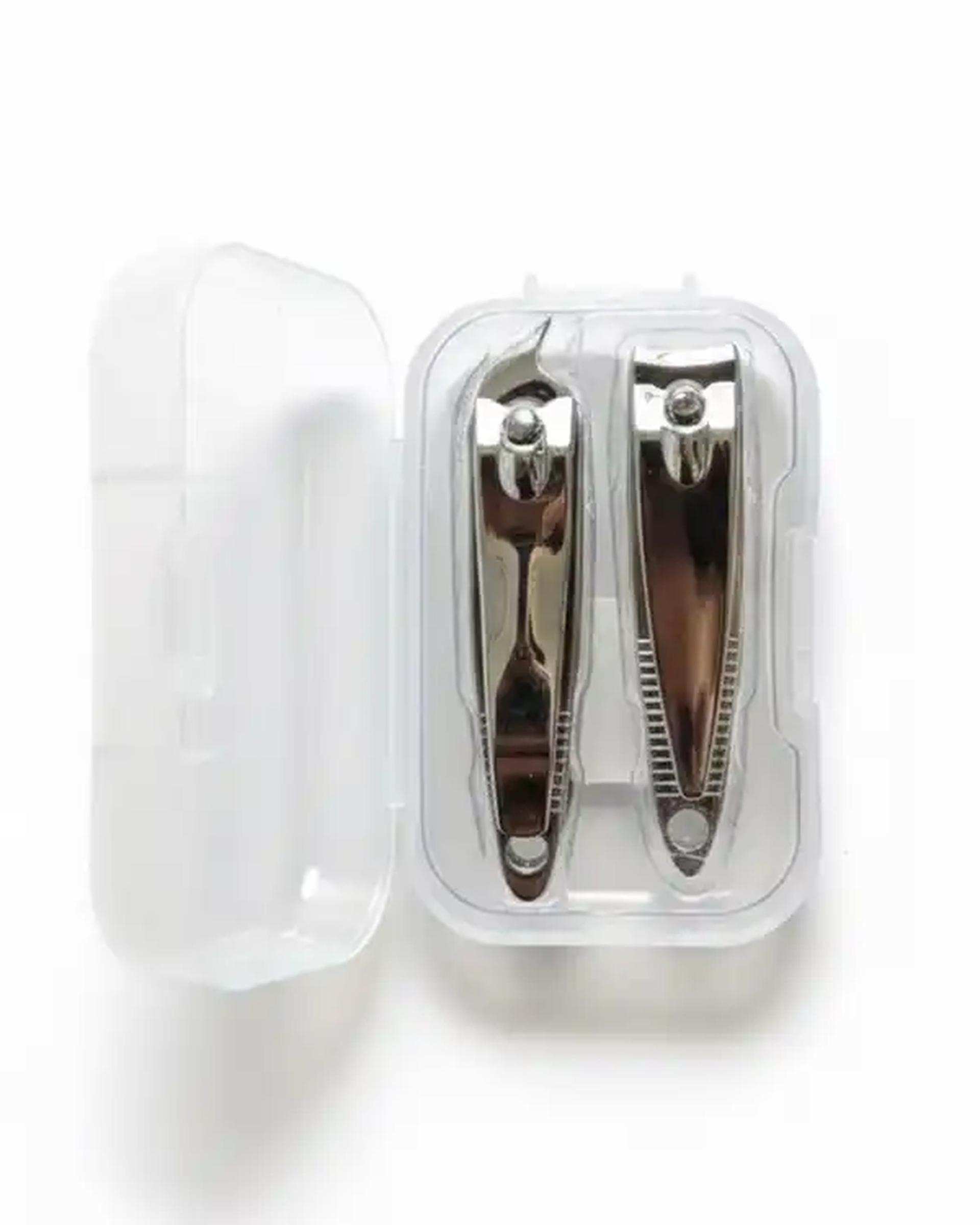 ست ناخن گیر استیل ضد زنگ 2 عددی طرح فانتزی