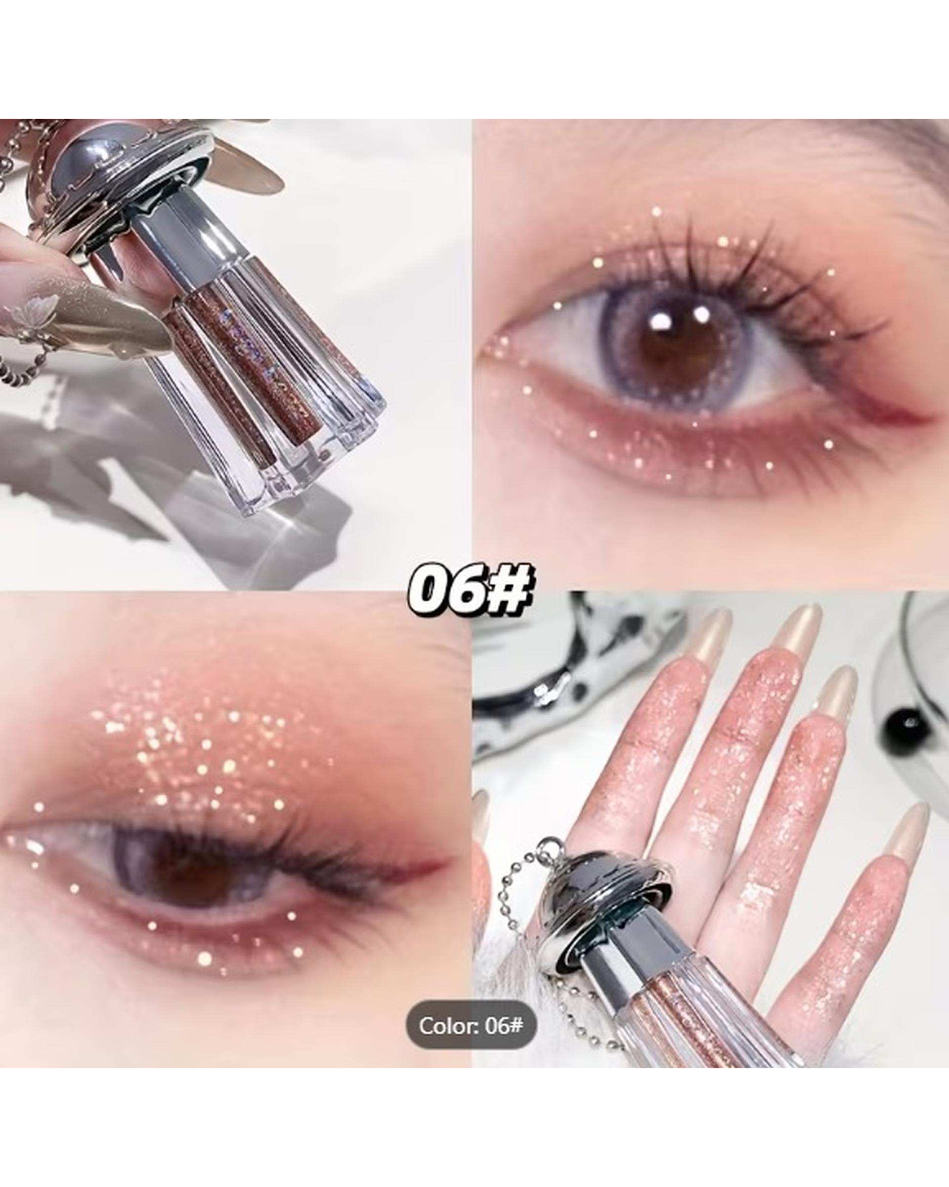 سایه چشم مایع gege bear مدل کهکشانی شماره 06