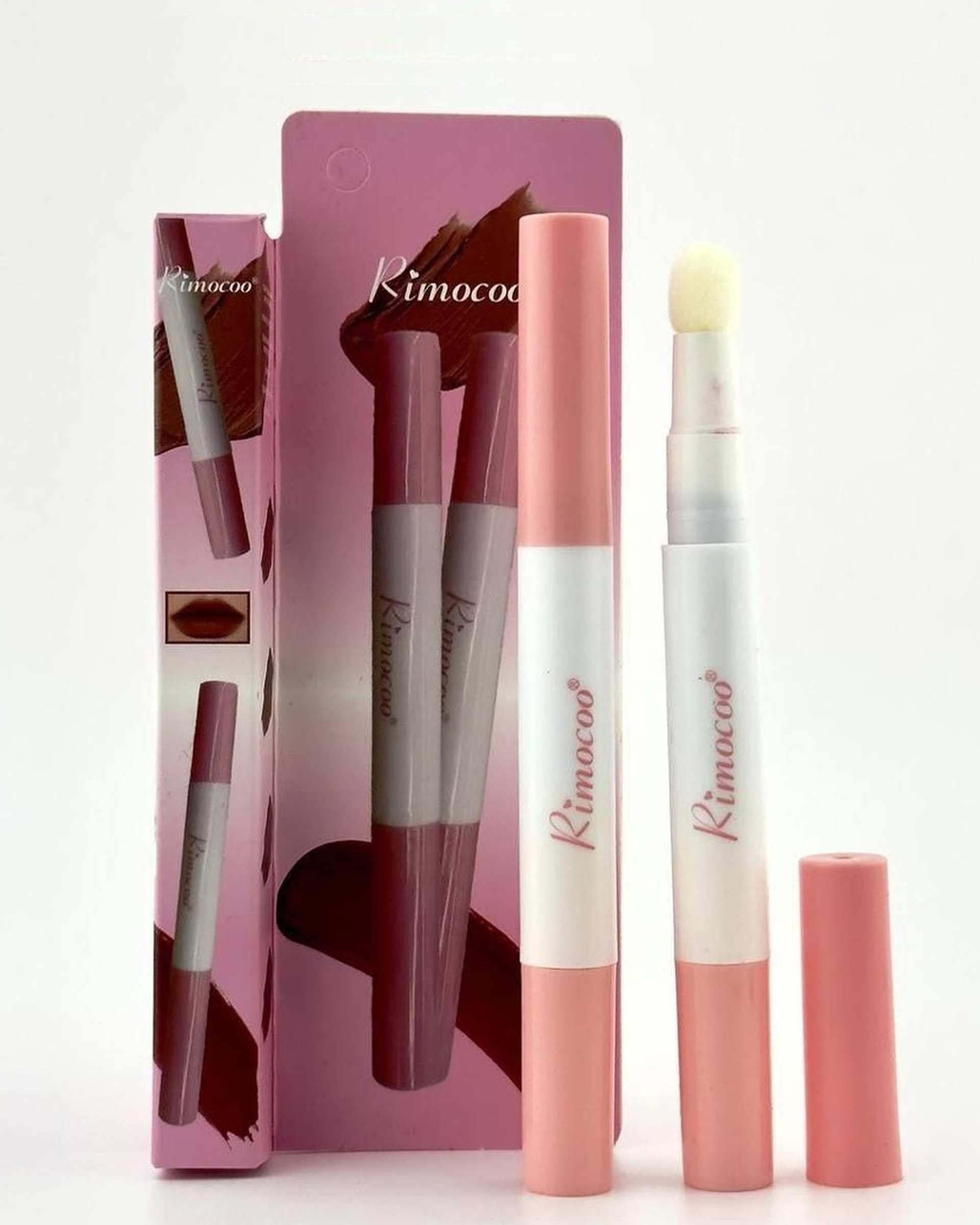 رژ لب مات و مخملی کوشنی ریموکو مدل Rimocoo powder puff شماره 04