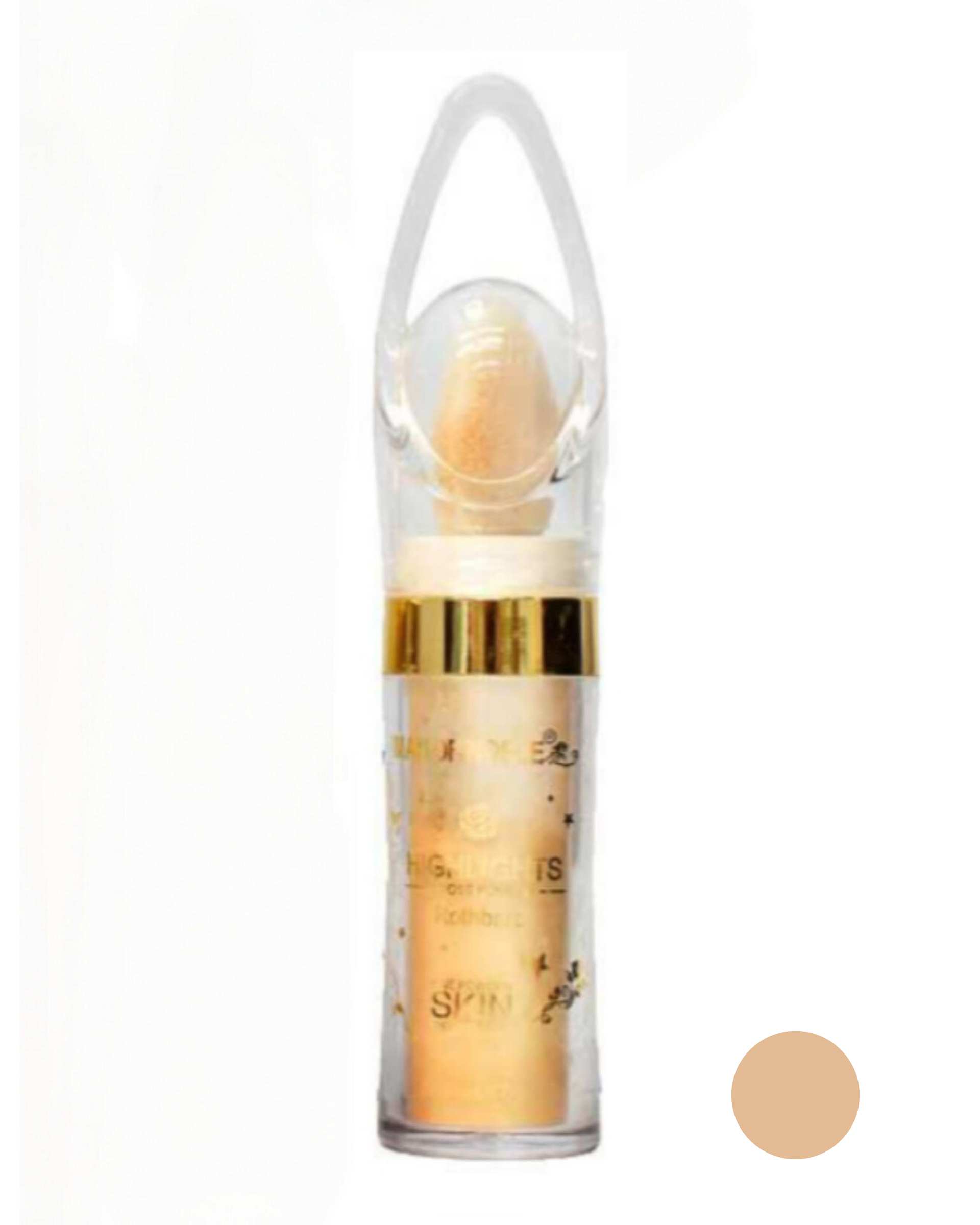 هایلایتر شاین پد دار طلایی