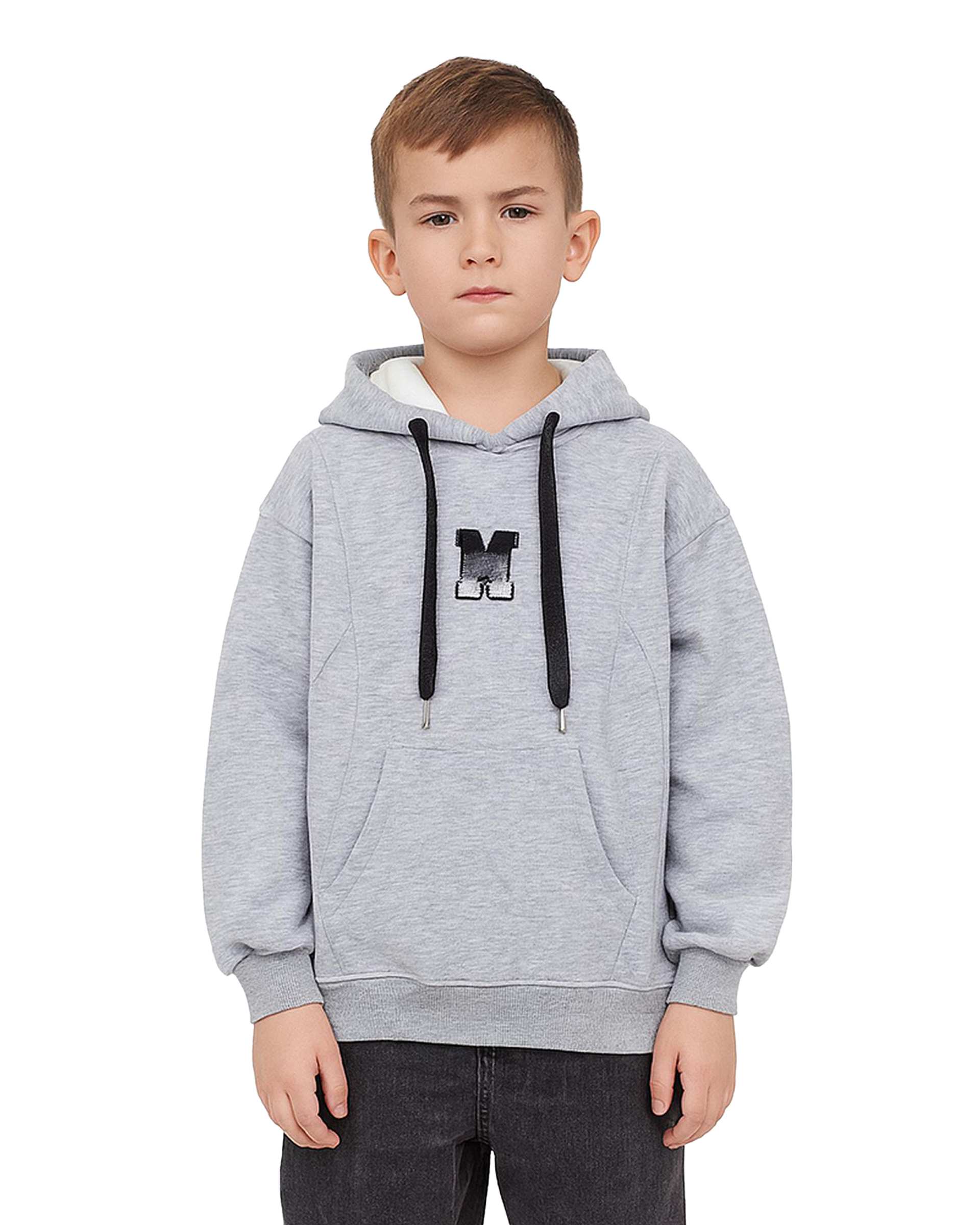 هودی پسرانه طوسی لئو کیدز Leo Kids کد 6862