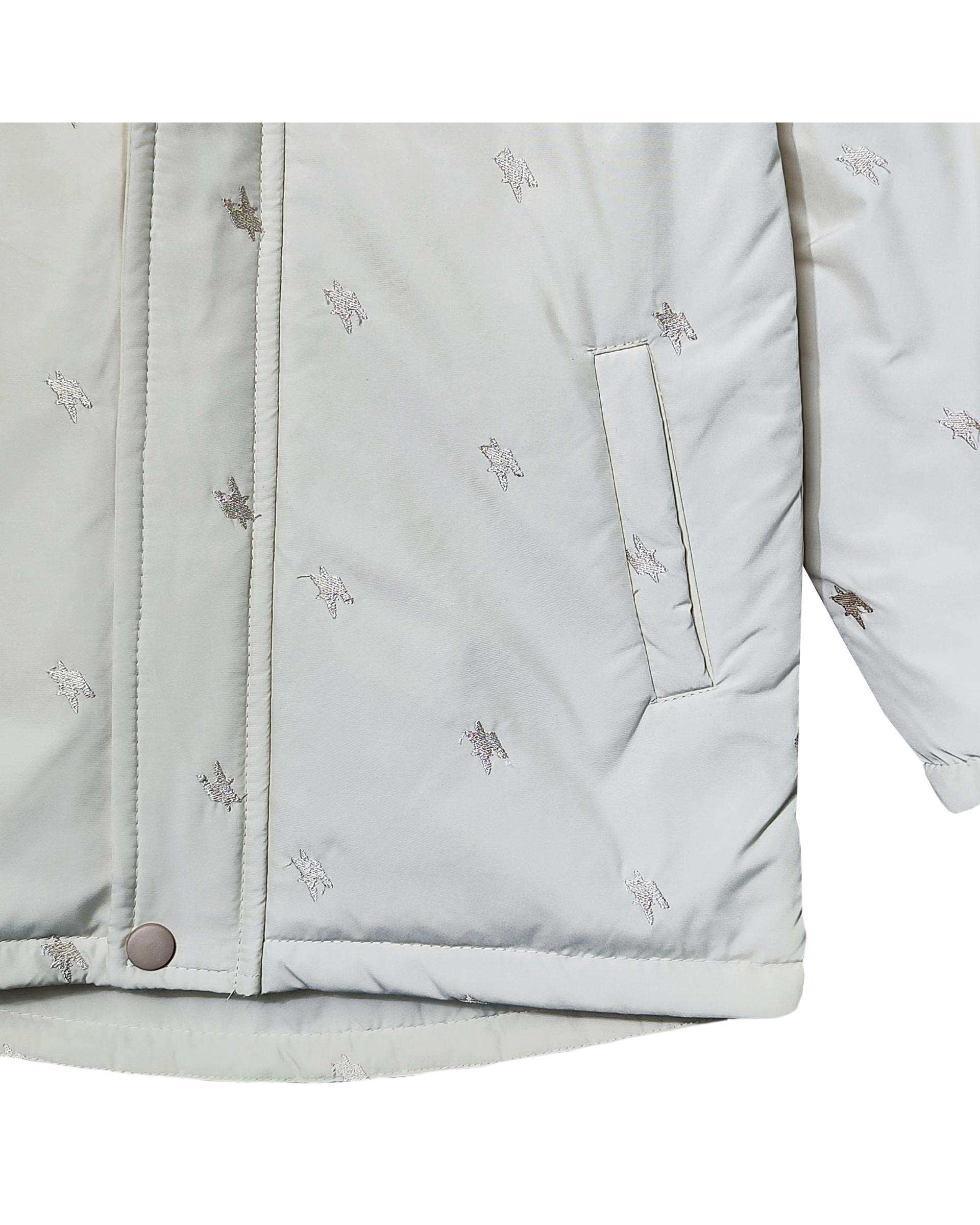 کاپشن دخترانه کرم لئو کیدز Leo Kids طرح حروف کد 8-6859