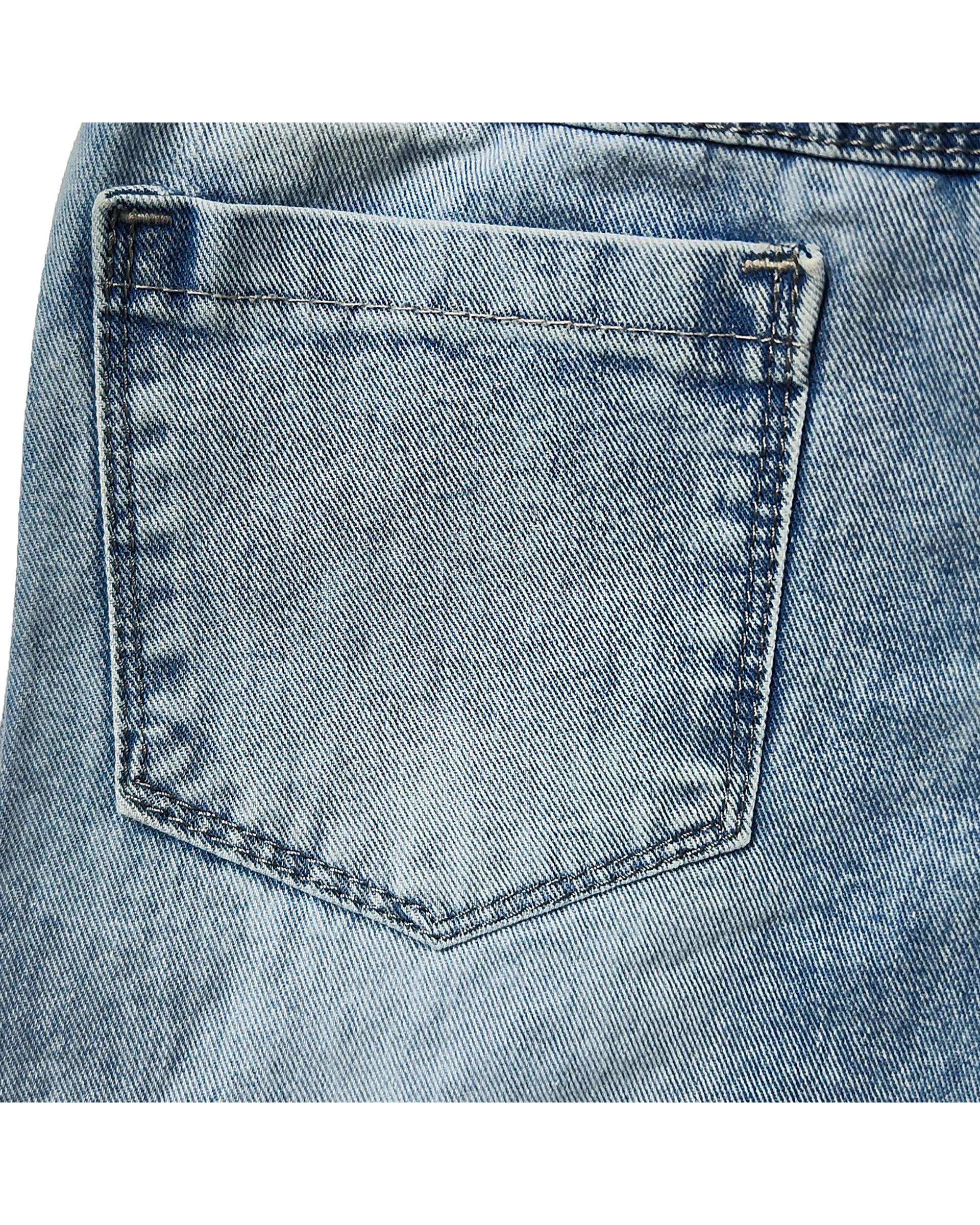 شلوار جین بچگانه بگ آبی لئو کیدز Leo Kids کد 2069