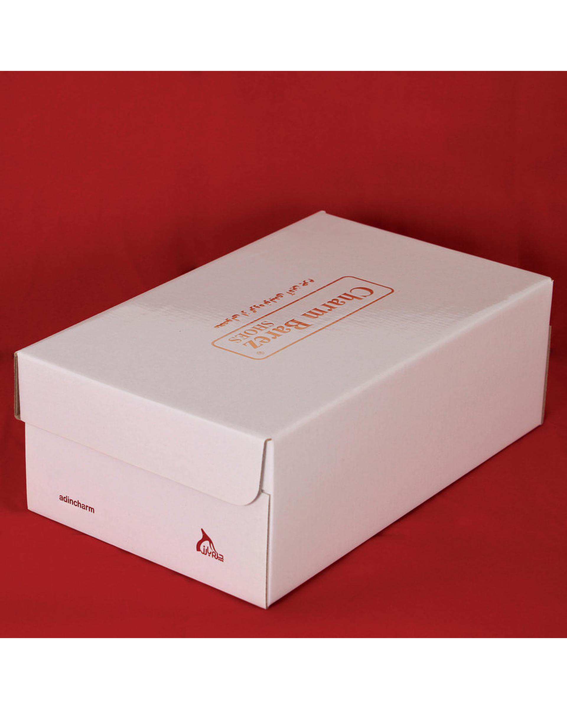 کفش چرم مردانه مشکی چرم بارز Charm Barez مدل DK246