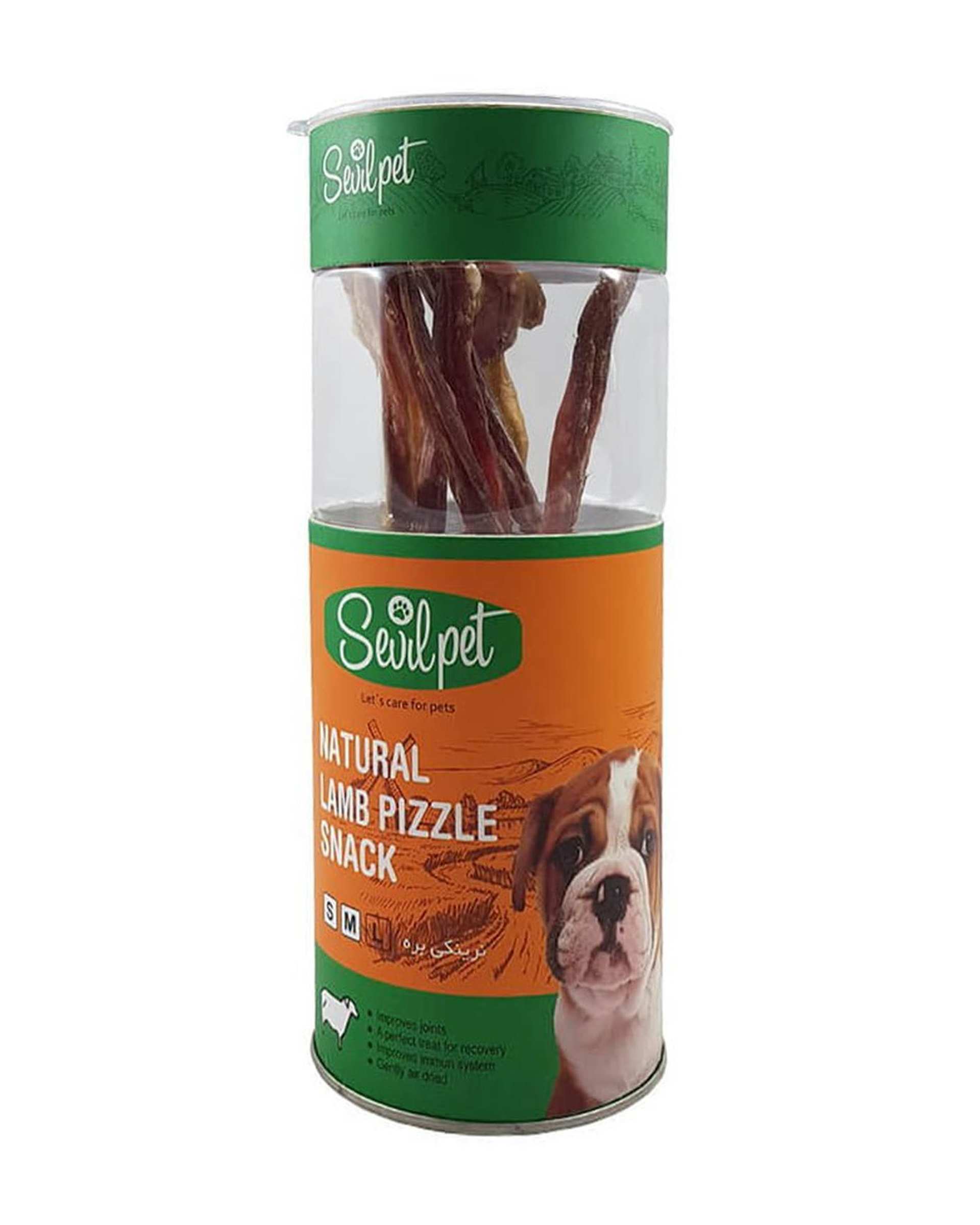 تشویقی نرینگی بره سویل پت Sevil pet مخصوص سگ بسته 8 عددی