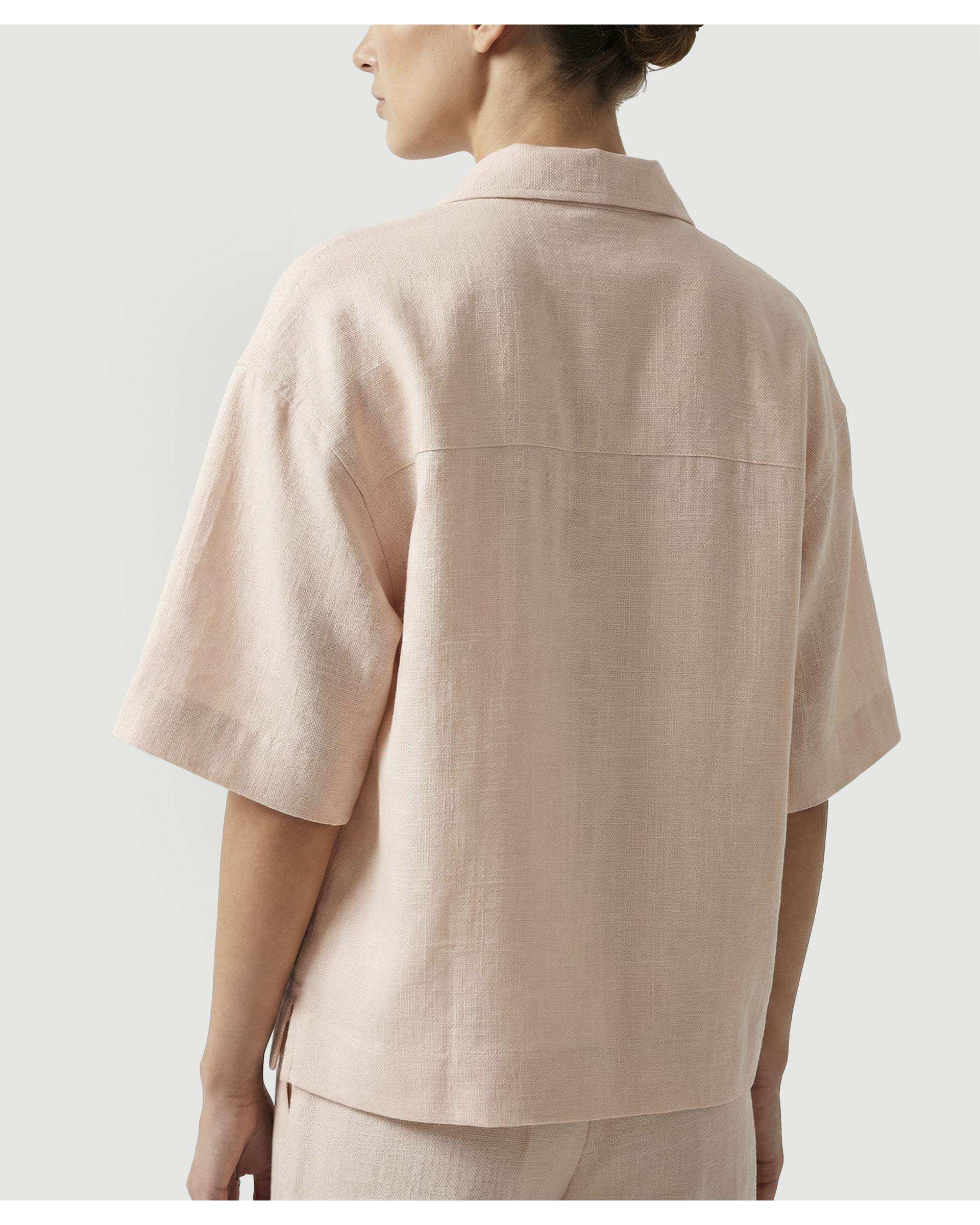 شومیز زنانه کراپ گلبهی آر ان اس RNS کد 11272638