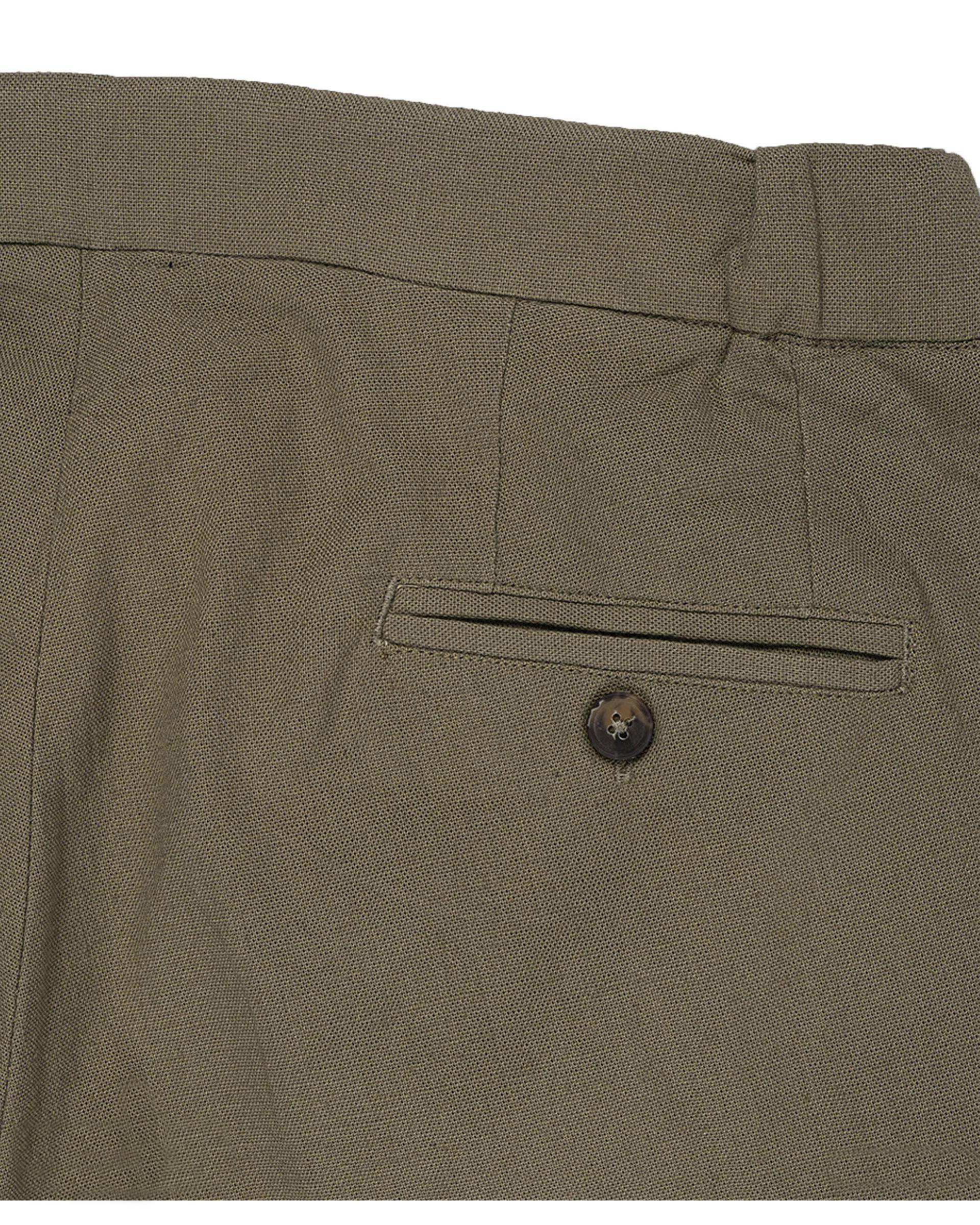 شلوار مردانه لینن سبز آر ان اس RNS کد 12042591