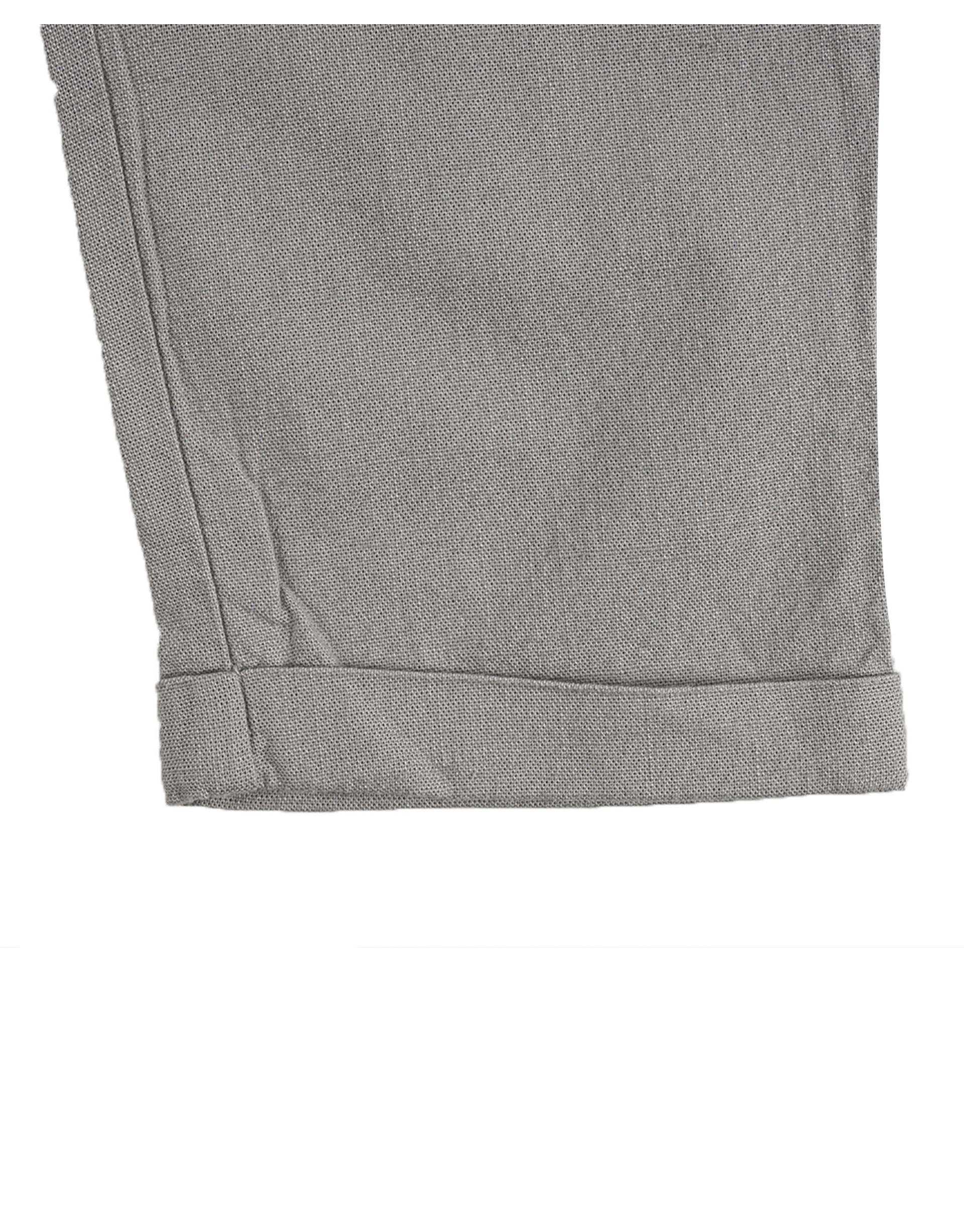 شلوار مردانه لینن طوسی آر ان اس RNS کد 12042591