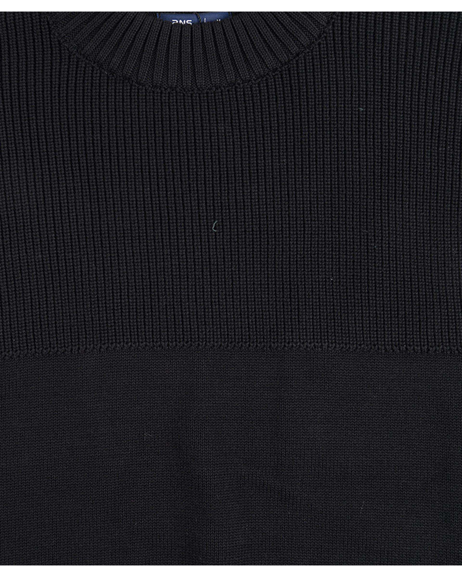 پلیور مردانه مشکی آر ان اس RNS کد 12232508