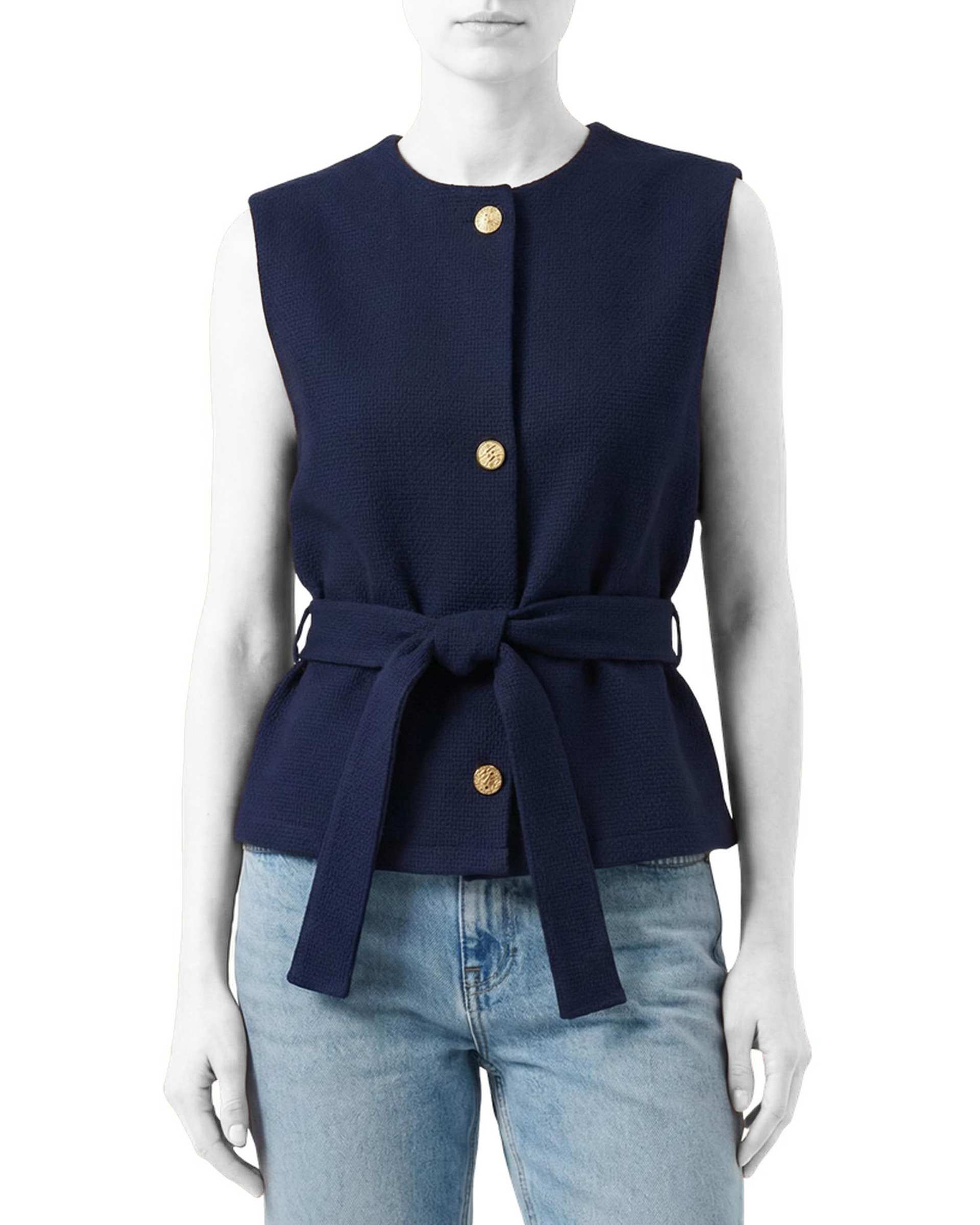 تاپ زنانه سرمه ای سرژه Serge کد 203605