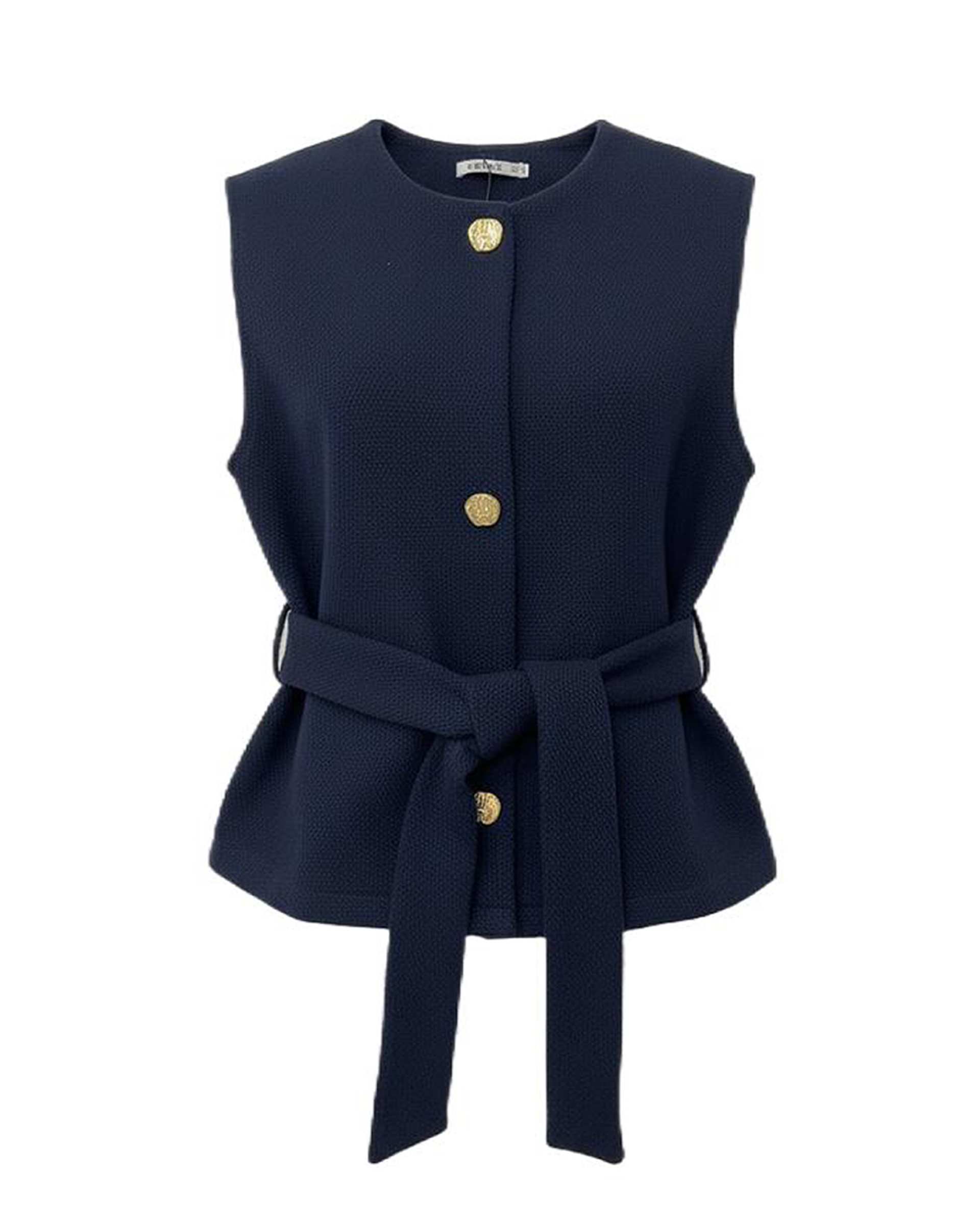 تاپ زنانه سرمه ای سرژه Serge کد 203605