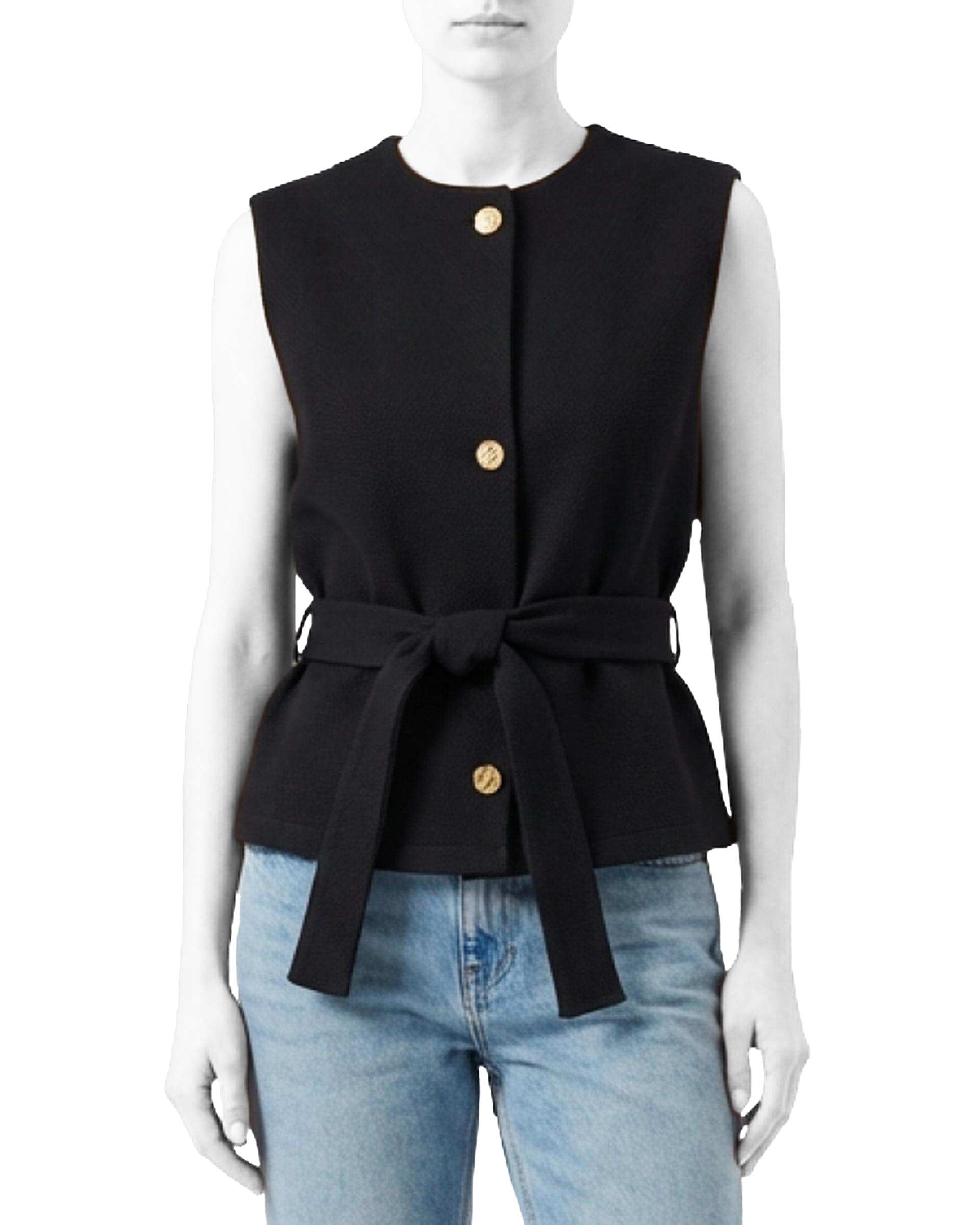 تاپ زنانه مشکی سرژه Serge کد 203605