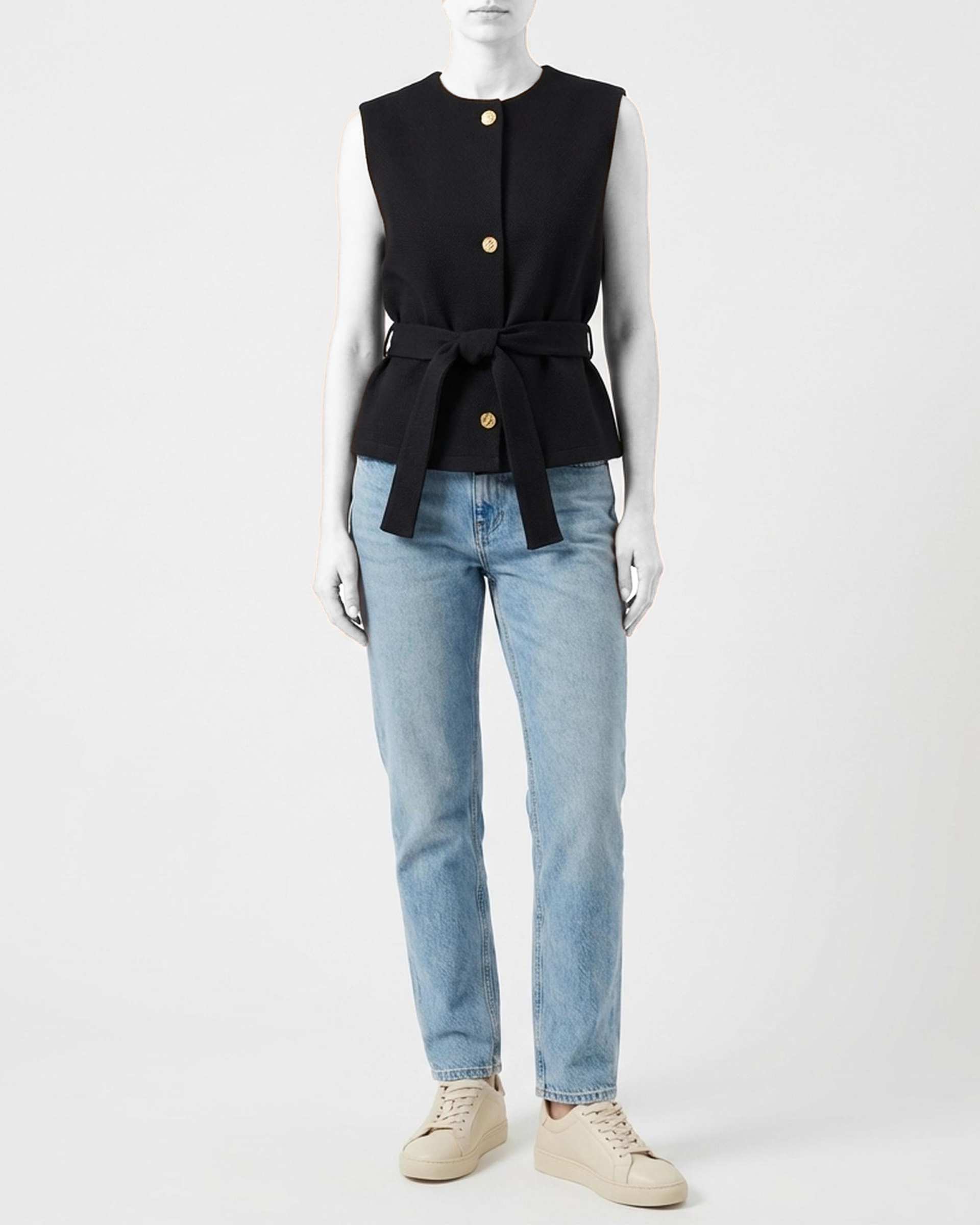 تاپ زنانه مشکی سرژه Serge کد 203605