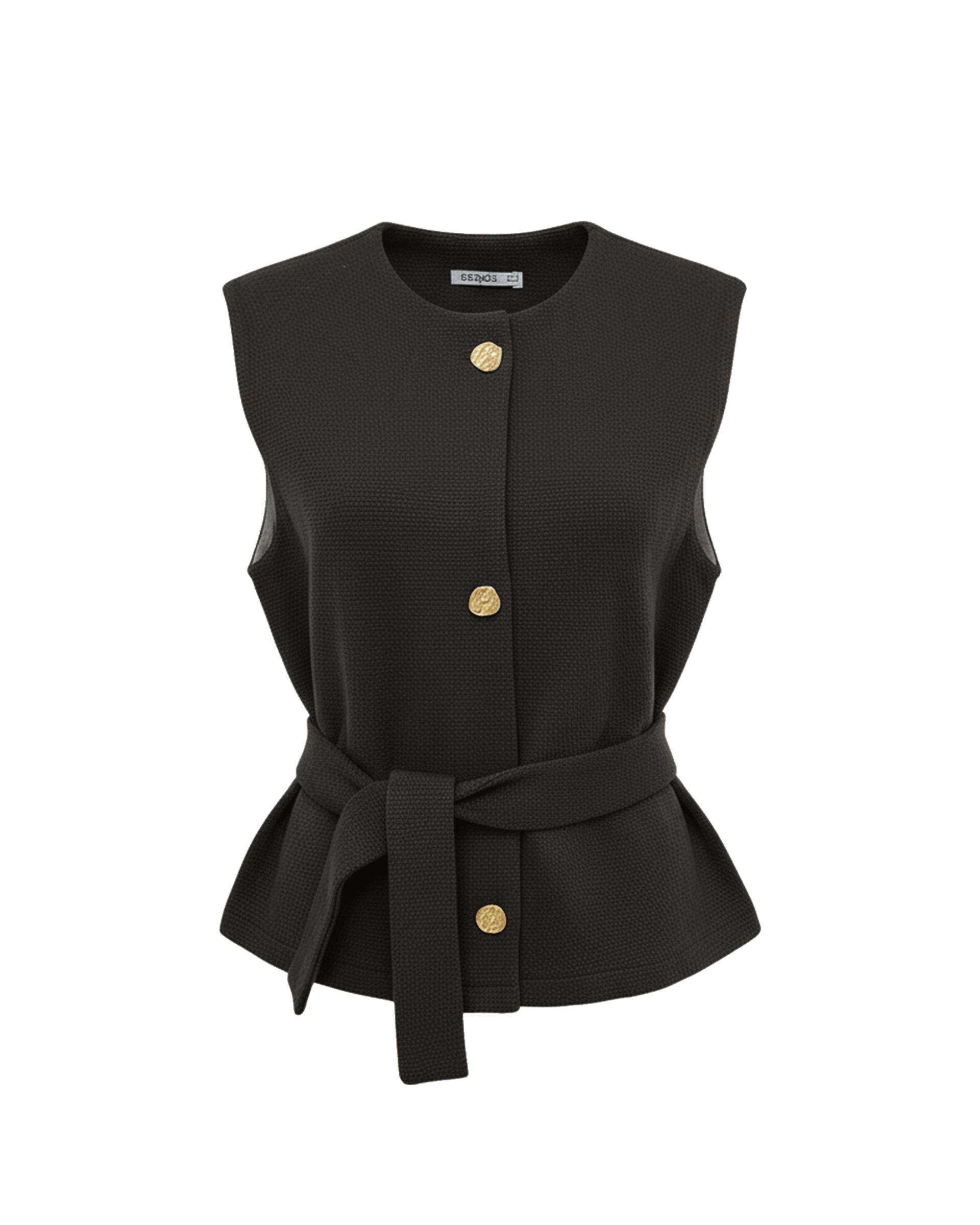 تاپ زنانه مشکی سرژه Serge کد 203605