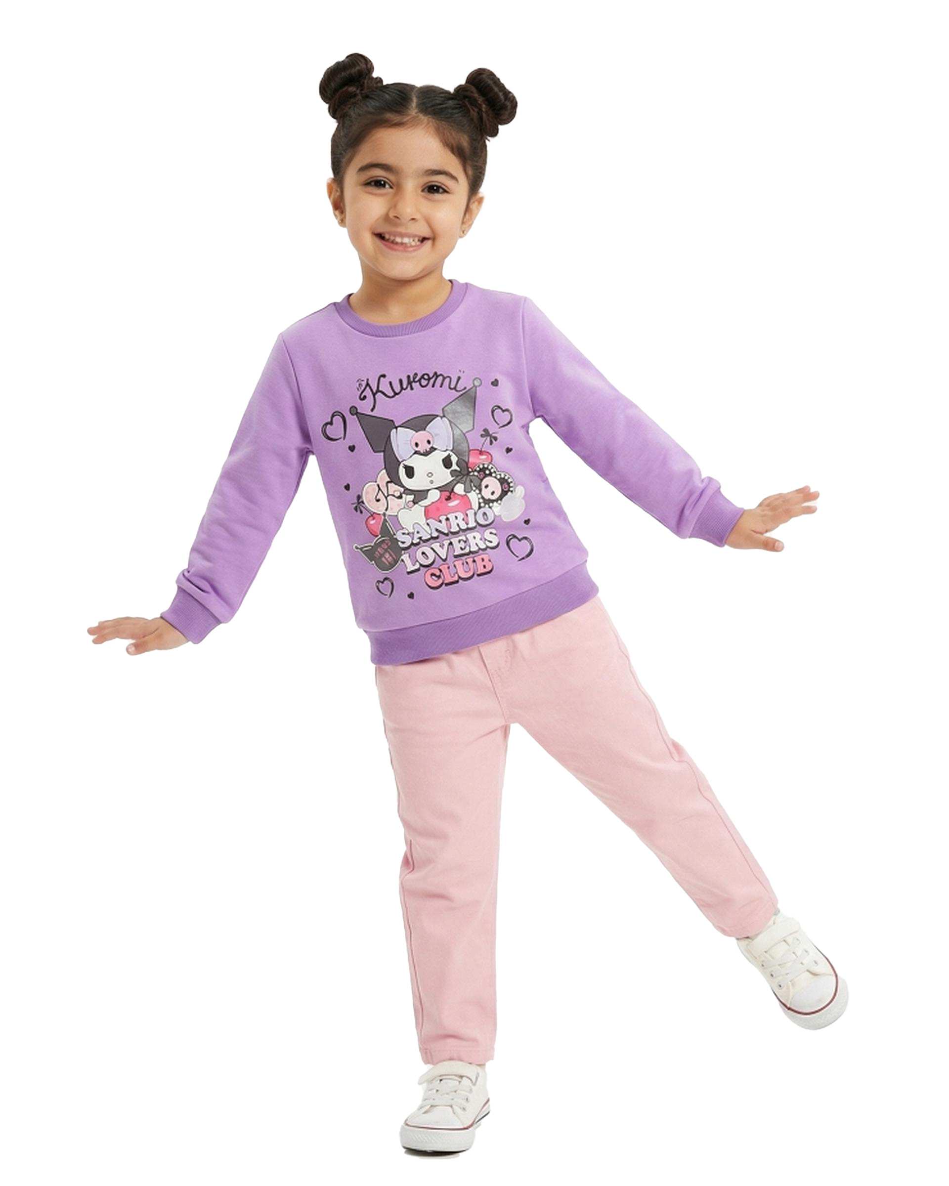 بلوز دخترانه یاسی فیورلا Fiorella طرح کرومی کلاب کد 35584