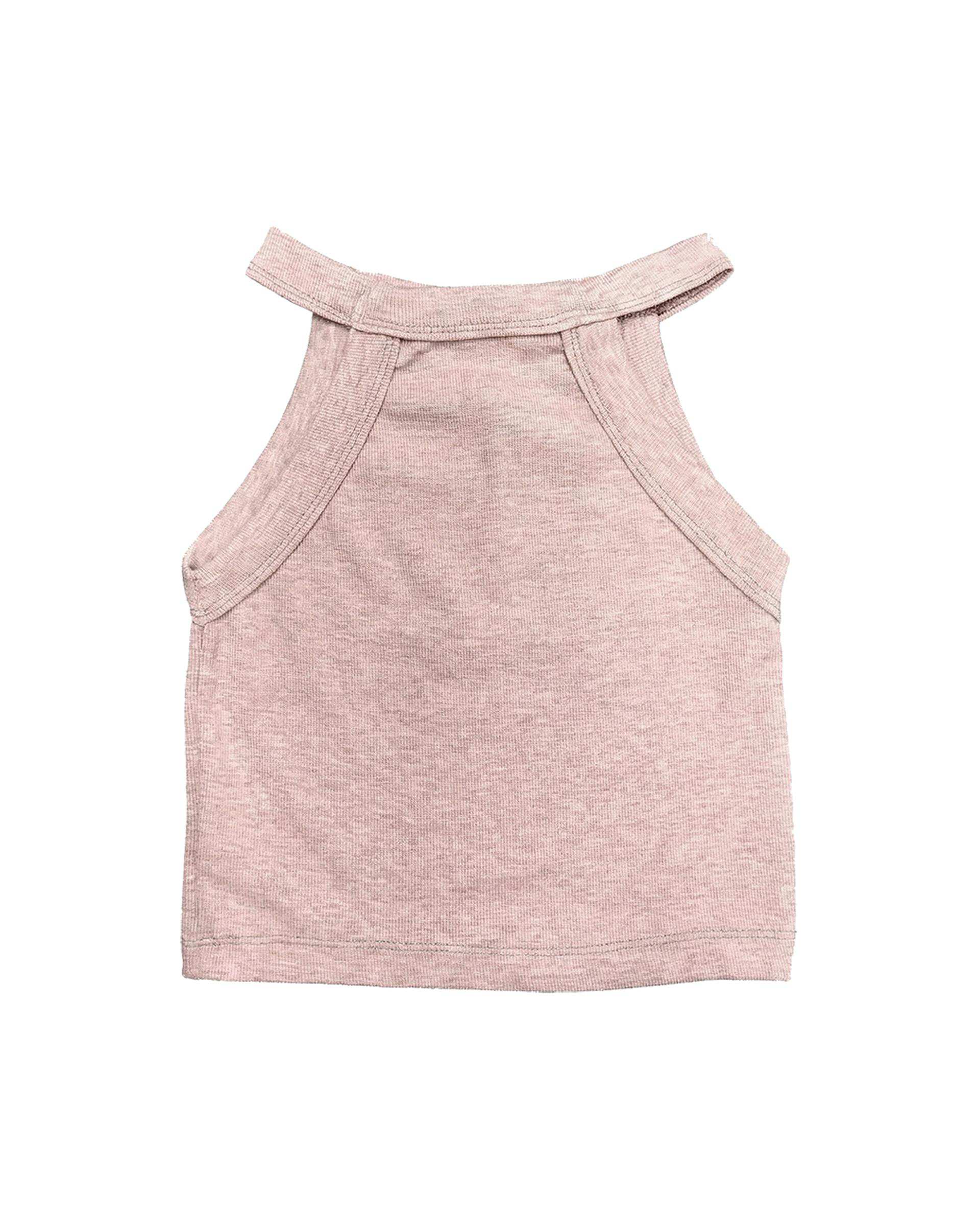 تاپ دخترانه کراپ رگلان صورتی فیورلا Fiorella کد 44510