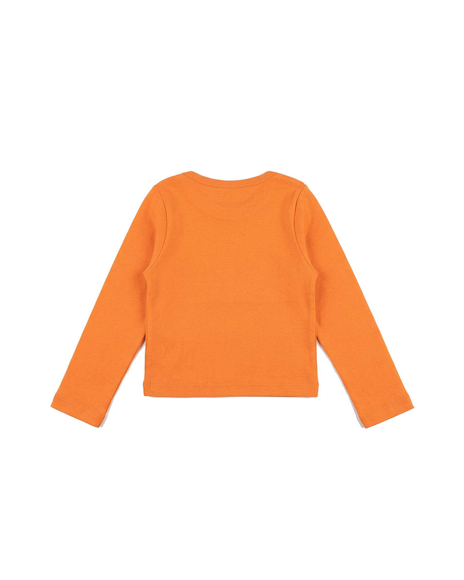 بلوز دخترانه کراپ نارنجی فیورلا Fiorella کد 44513